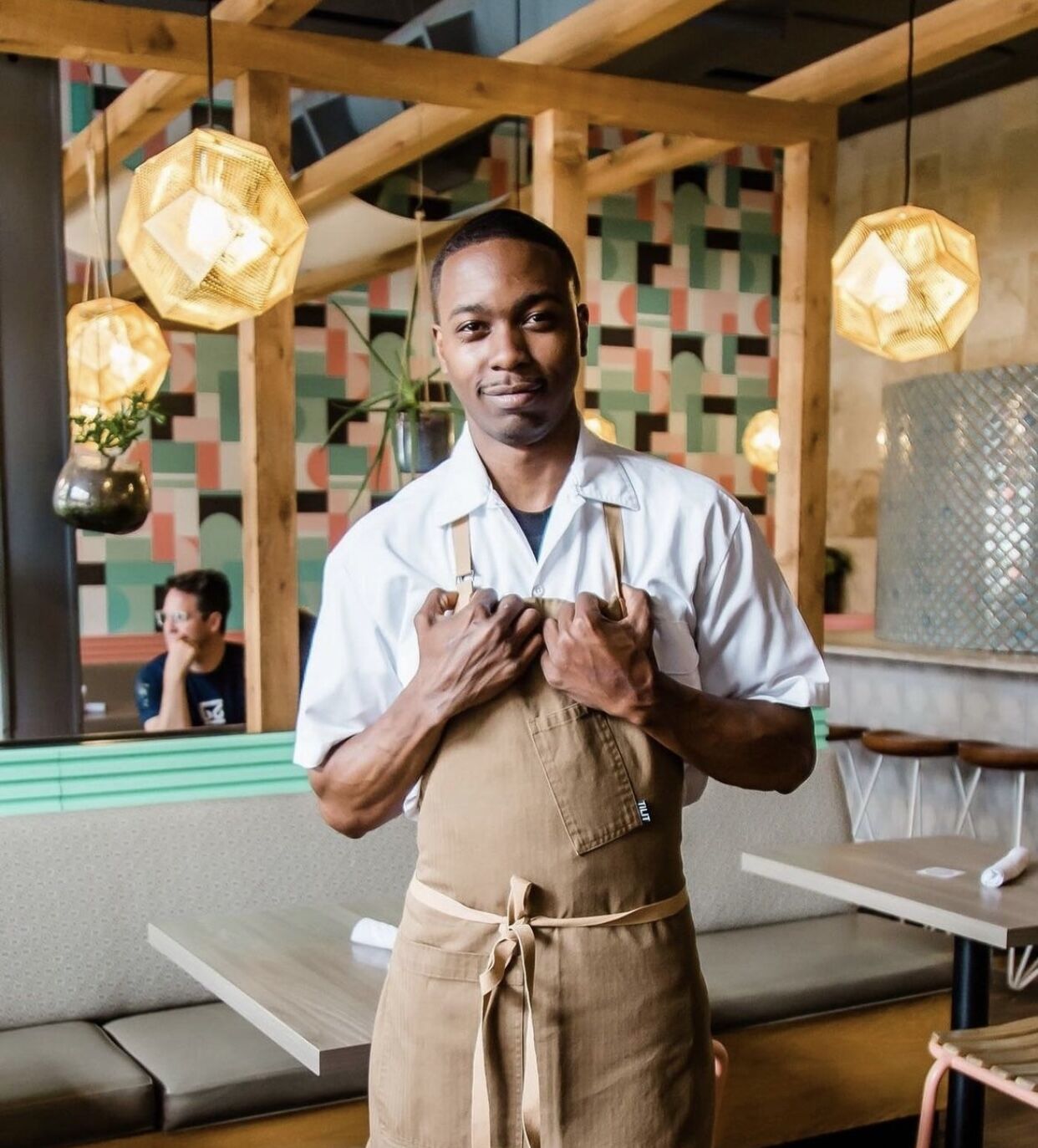 Executive Chef Reggie Dotson of Denver’s Ash’Kara was praised by Michelin inspectors for “thoughtful” and “full-flavored” foods “made with high-quality ingredients and a bit of extra style.” The Culinary Creative Group