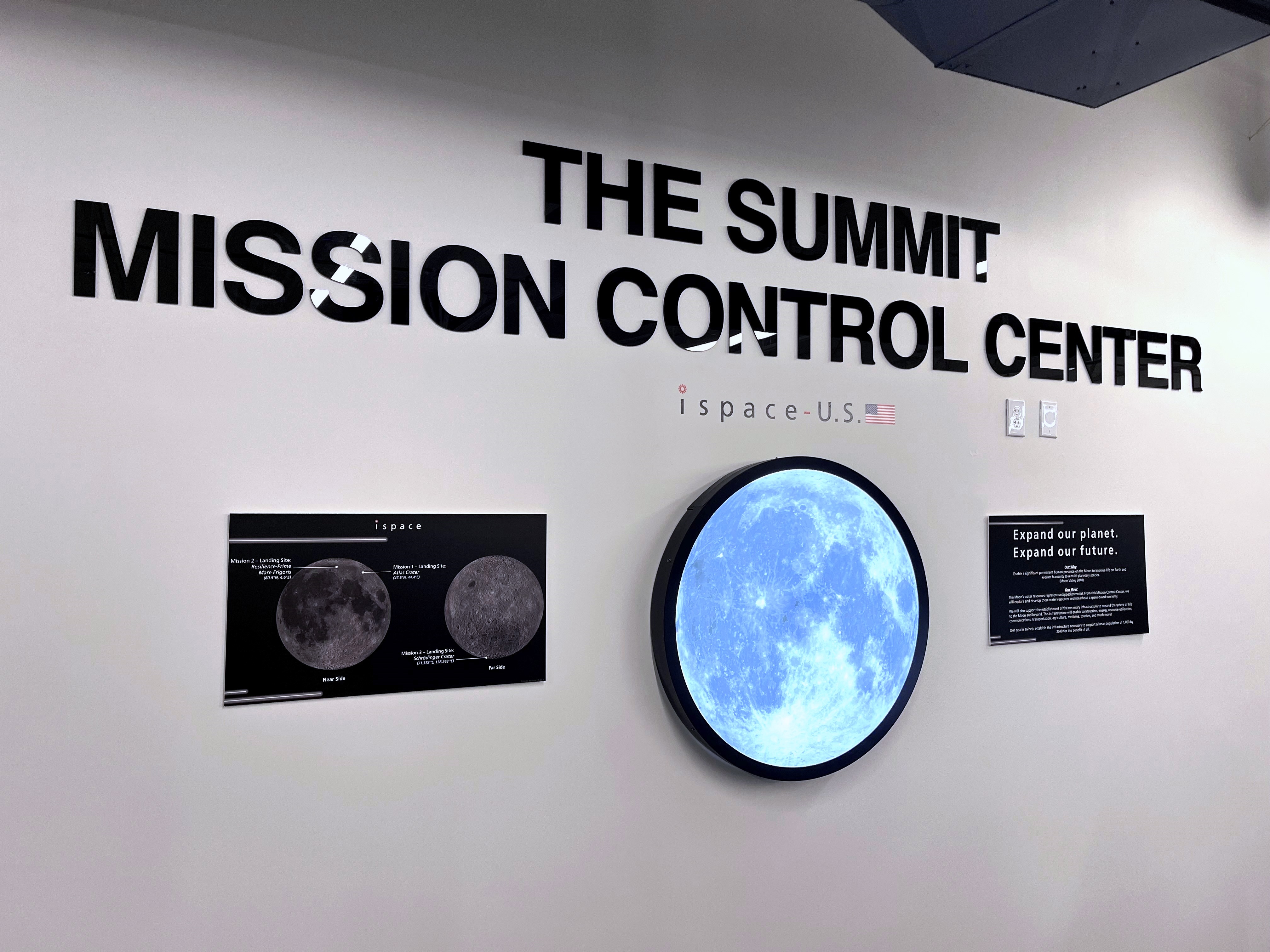 The Summit Mission Control Center opened Wednesday, Sept. 25, 2024 at ispace's metro Denver headquarters near Centennial Airport. (Courtesy photo, ispace U.S.)