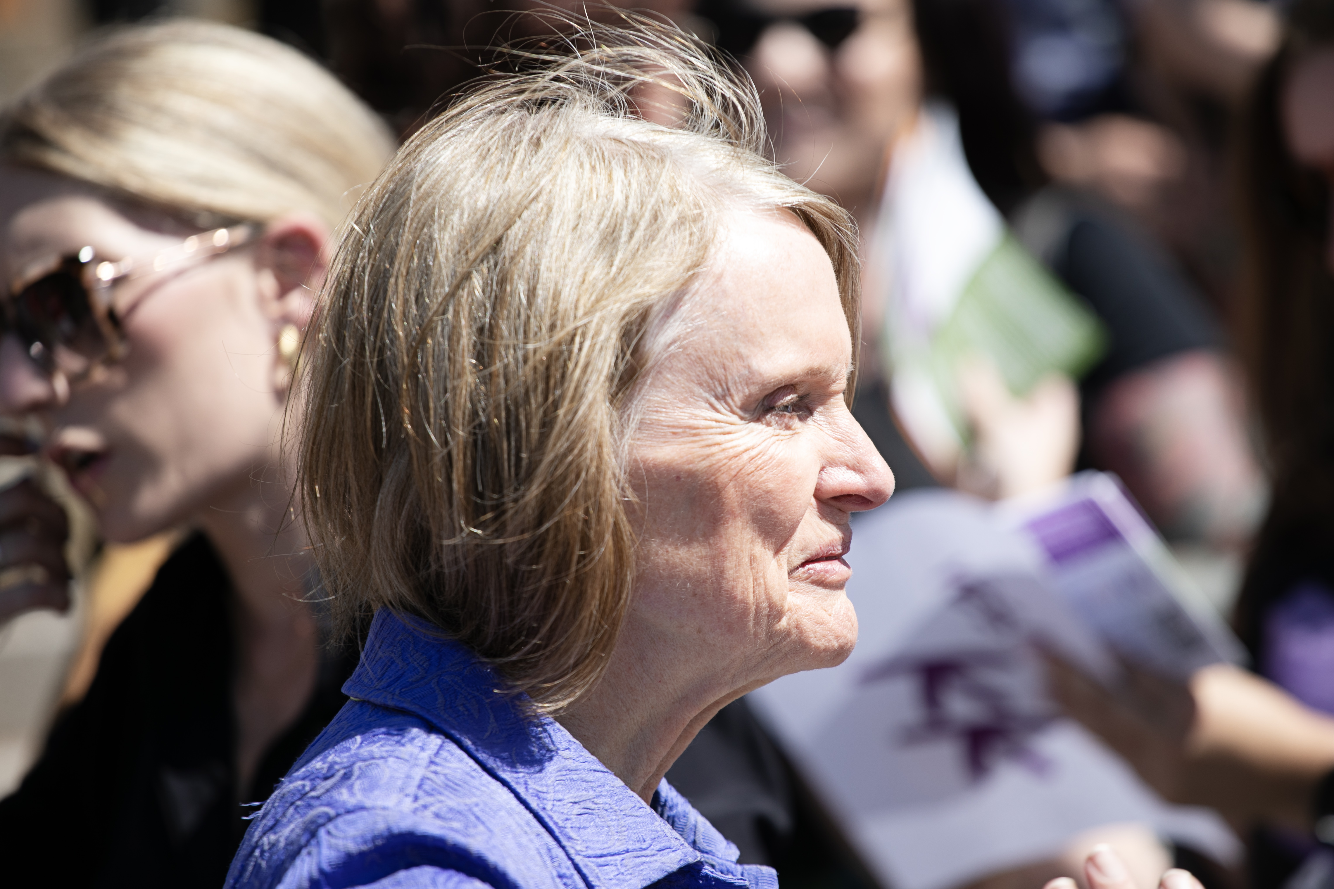 Beth McCann greets supporters of of Prop KK, a ballot initiative proposing a 6.5 percent excise tax on guns and ammunition in Colorado, at a rally on the state capitol building's steps in Denver on Thursday, Sept. 12, 2024. (TomHellauerMultimedia Producertom.hellauer@denvergazette.comhttps://denvergazette.com/content/tncms/avatars/f/9e/622/f9e6228a-3b6b-11ed-bf10-fbb71fa8e421.f54b911252c540f1d61709edc4727a39.png)