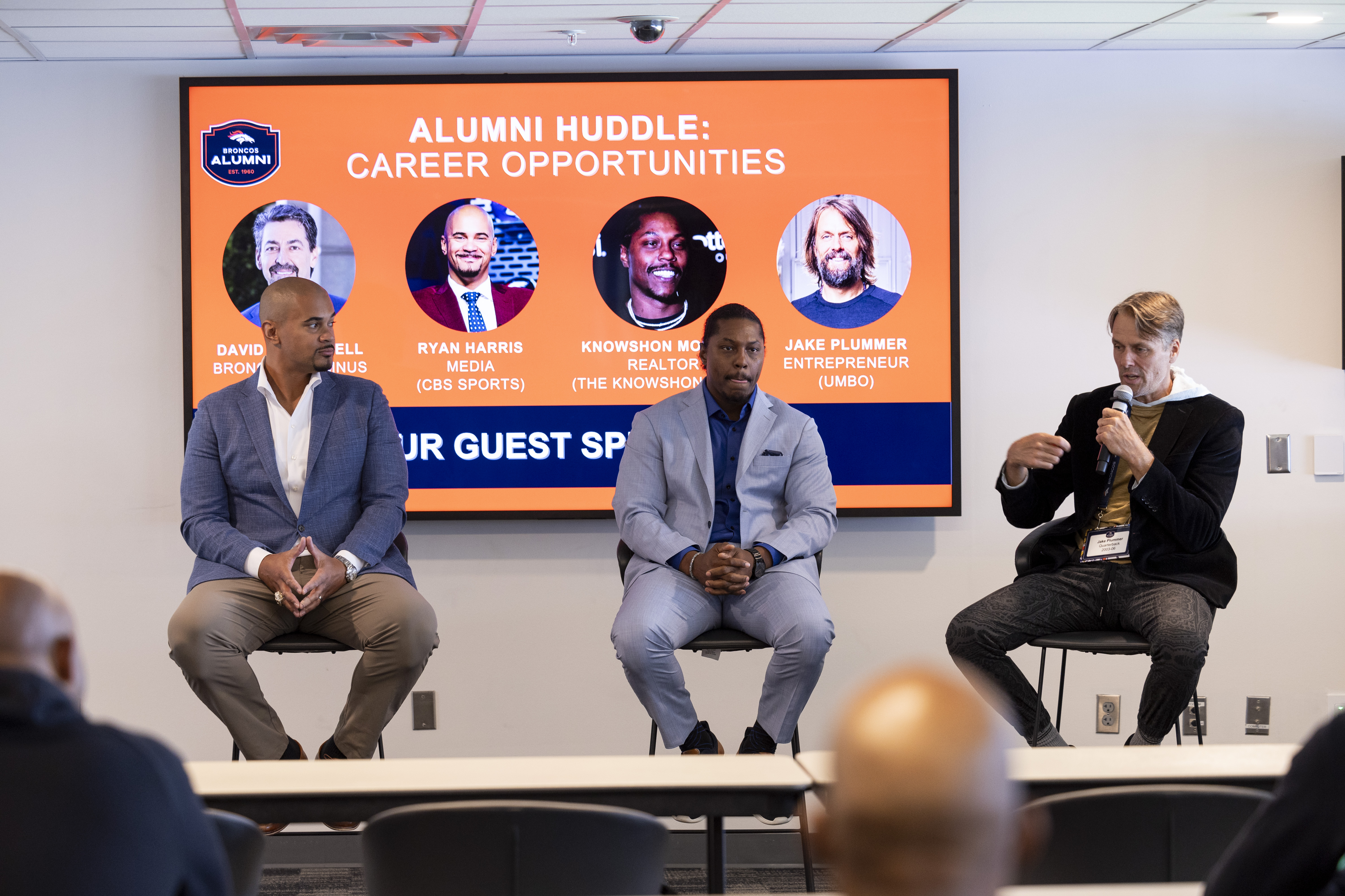 Broncos’ Alumni Huddles help former players reconnect with team, learn available benefits