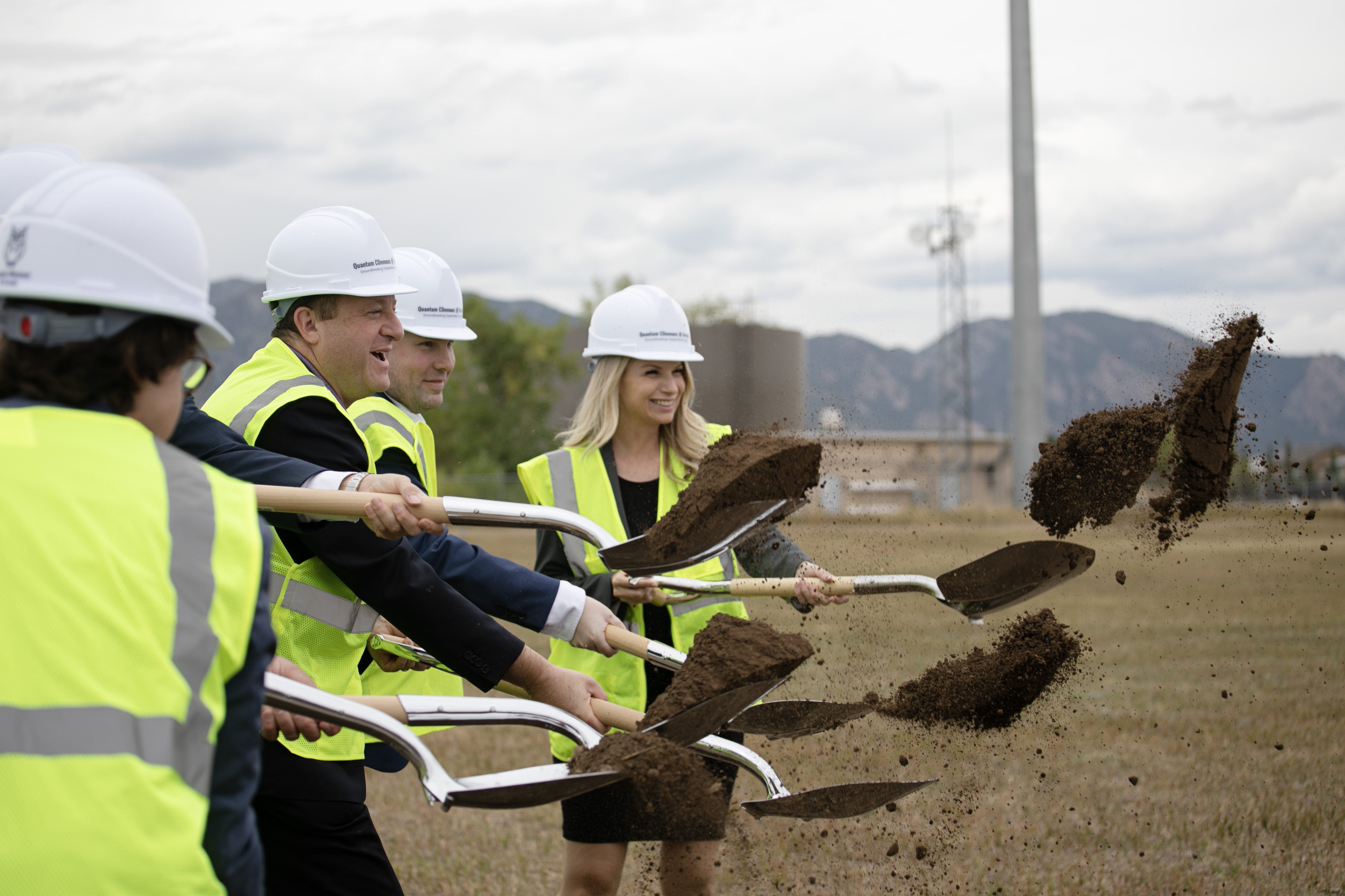 From left, Gov. Jared Polis, Chris Rork and Rep. Brittany Pettersen shovel dirt in a groundbreaking for a new 70-acre facility dubbed the Quantum Commons on Monday, Sept. 16, 2024 in Arvada, Colo. (TomHellauerMultimedia Producertom.hellauer@denvergazette.comhttps://denvergazette.com/content/tncms/avatars/f/9e/622/f9e6228a-3b6b-11ed-bf10-fbb71fa8e421.f54b911252c540f1d61709edc4727a39.png)