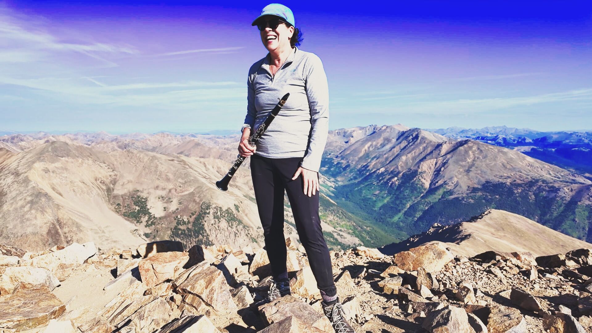 Professional clarinetist performs highest recorded classical music concert in Colorado’s Rocky Mountains