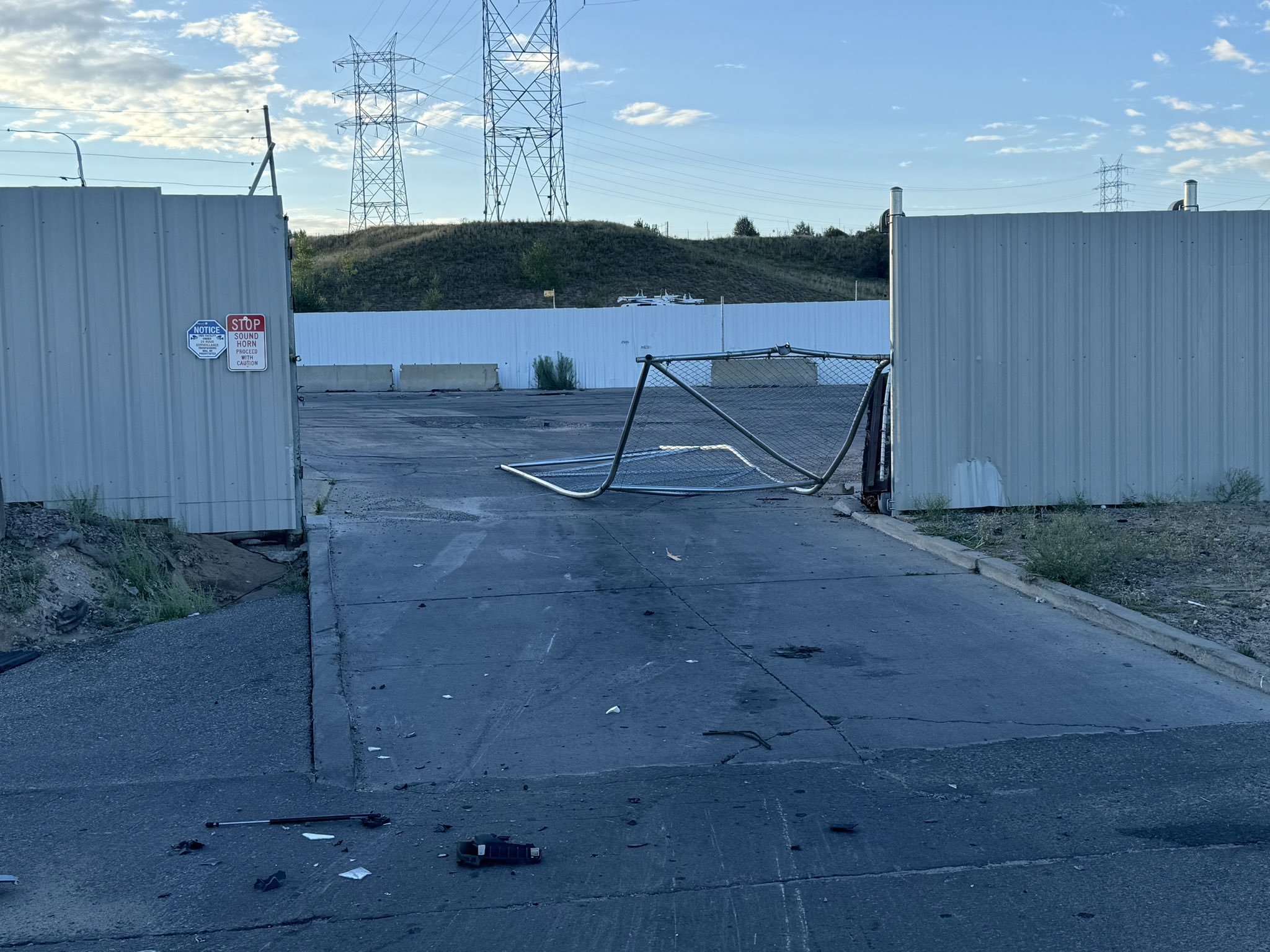 A burglary at a salvage yard at Blakely Drive and Santa Fe Boulevard early Wednesday morning ended up in a high-speed chase which ended at the Village Green Park near Cherry Creek High School. (Courtesy of Douglas County Shesriff)