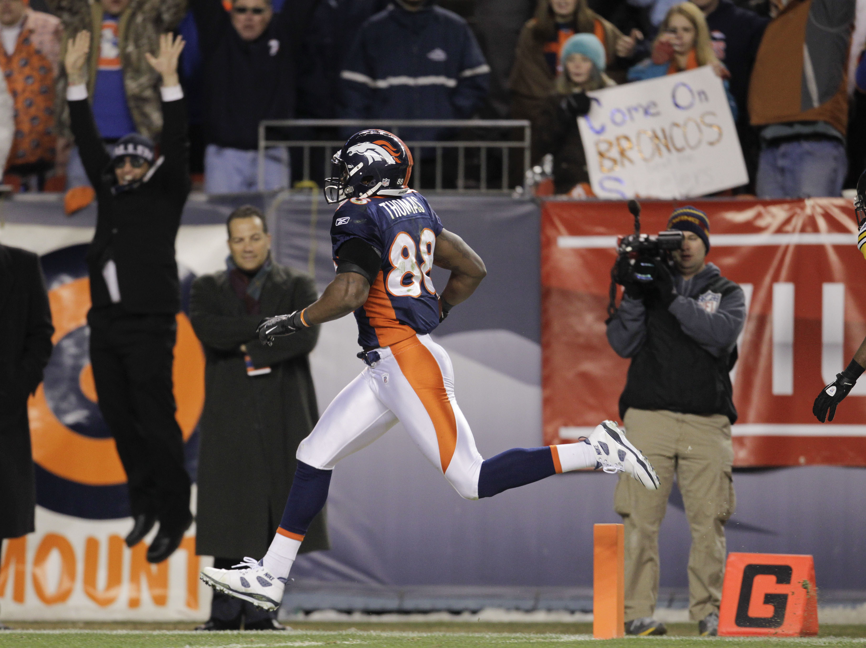Tim Tebow-to-Demaryius Thomas touchdown still highlights Broncos-Steelers series | Paul Klee