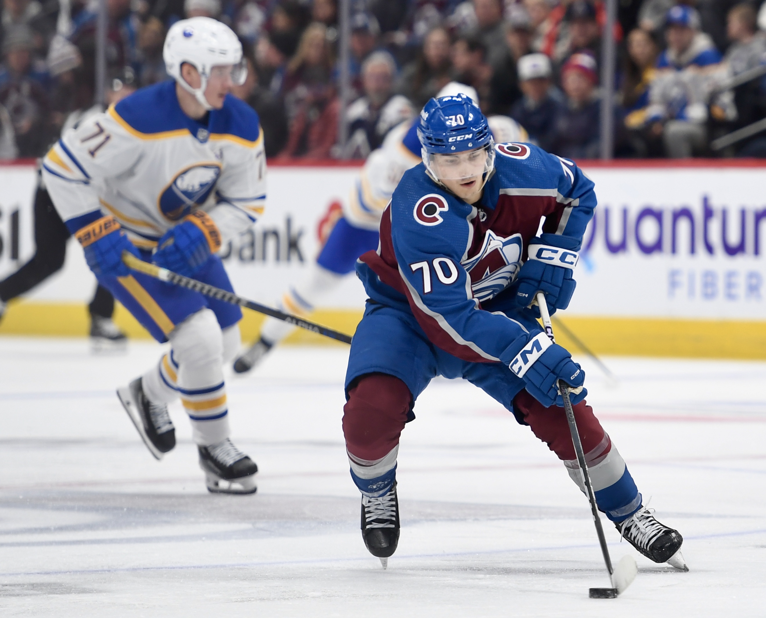 Sam Malinski separating from the pack on crowded blue line | Avalanche notebook