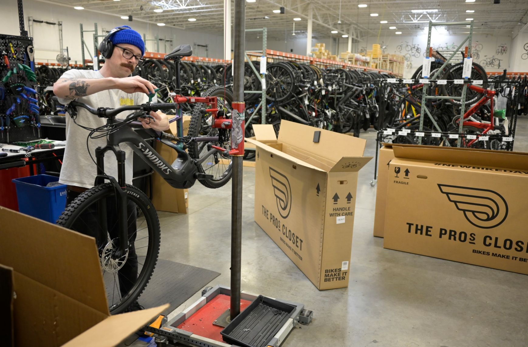 The Pros Closet is closing its Louisville facility and holding a liquidation auction. (Courtesy photo, The Pros Closet)