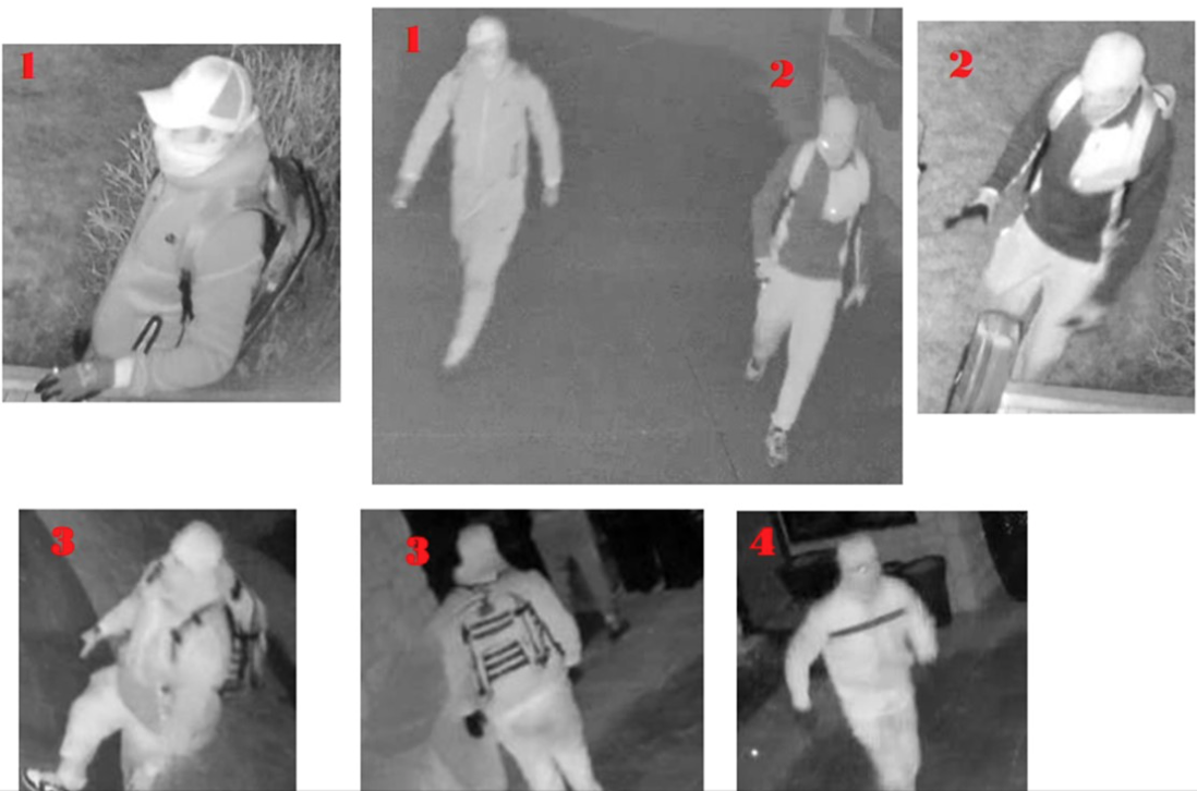 Images of suspects shared by the Arapahoe County Sheriff's Office.