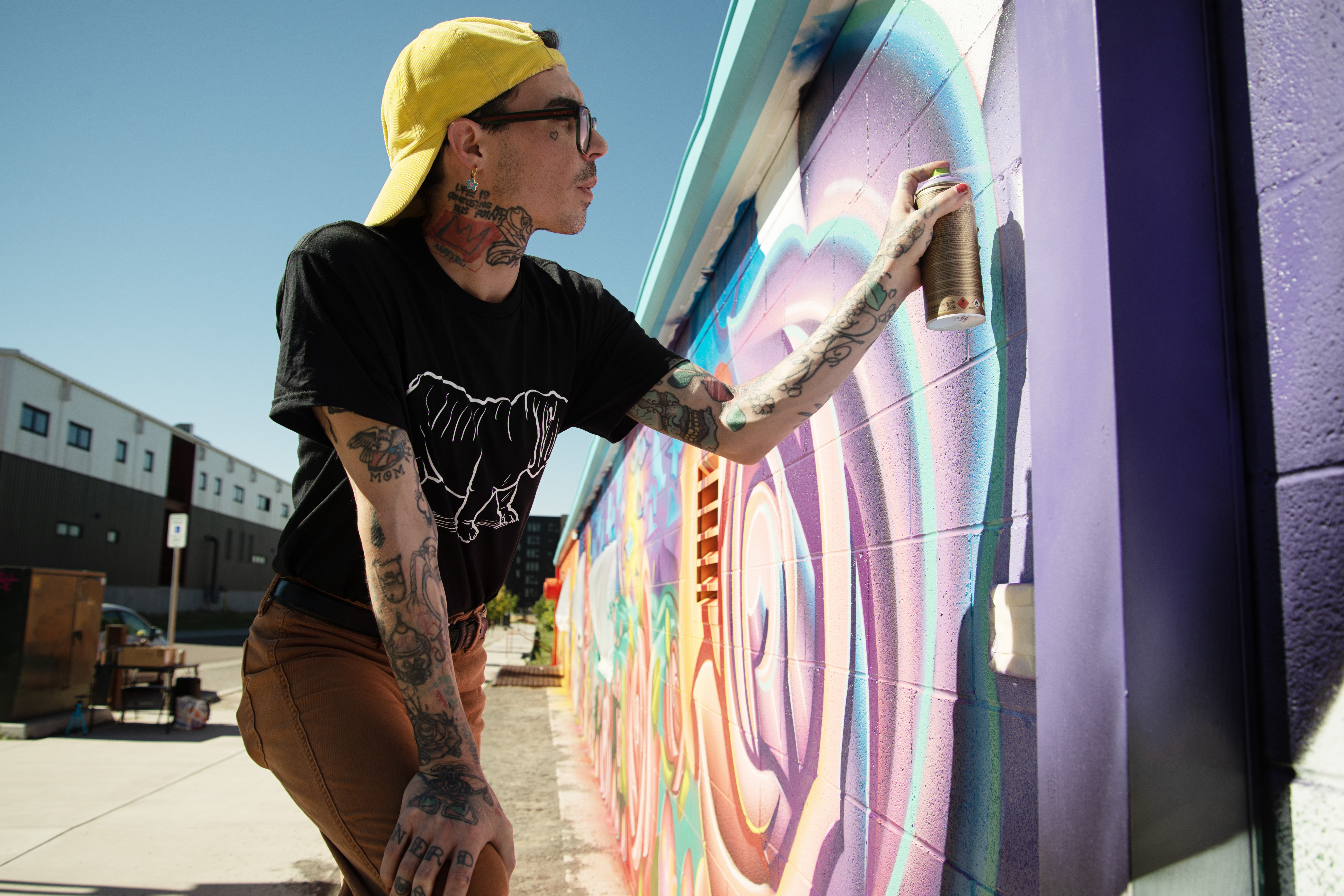DENVER WALLS festival brings art, tech to booming RiNo neighborhood