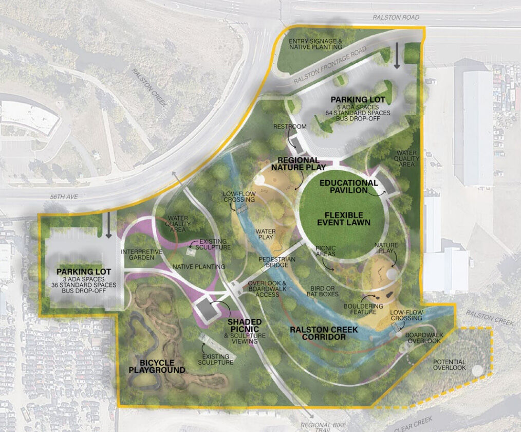 Arvada's historic Gold Strike Park will soon be getting a makeover. The city recently announced it was selected for a $7.3 million grant from the Outdoor Recreation Legacy Partnership. (Courtesy photo, City of Arvada)