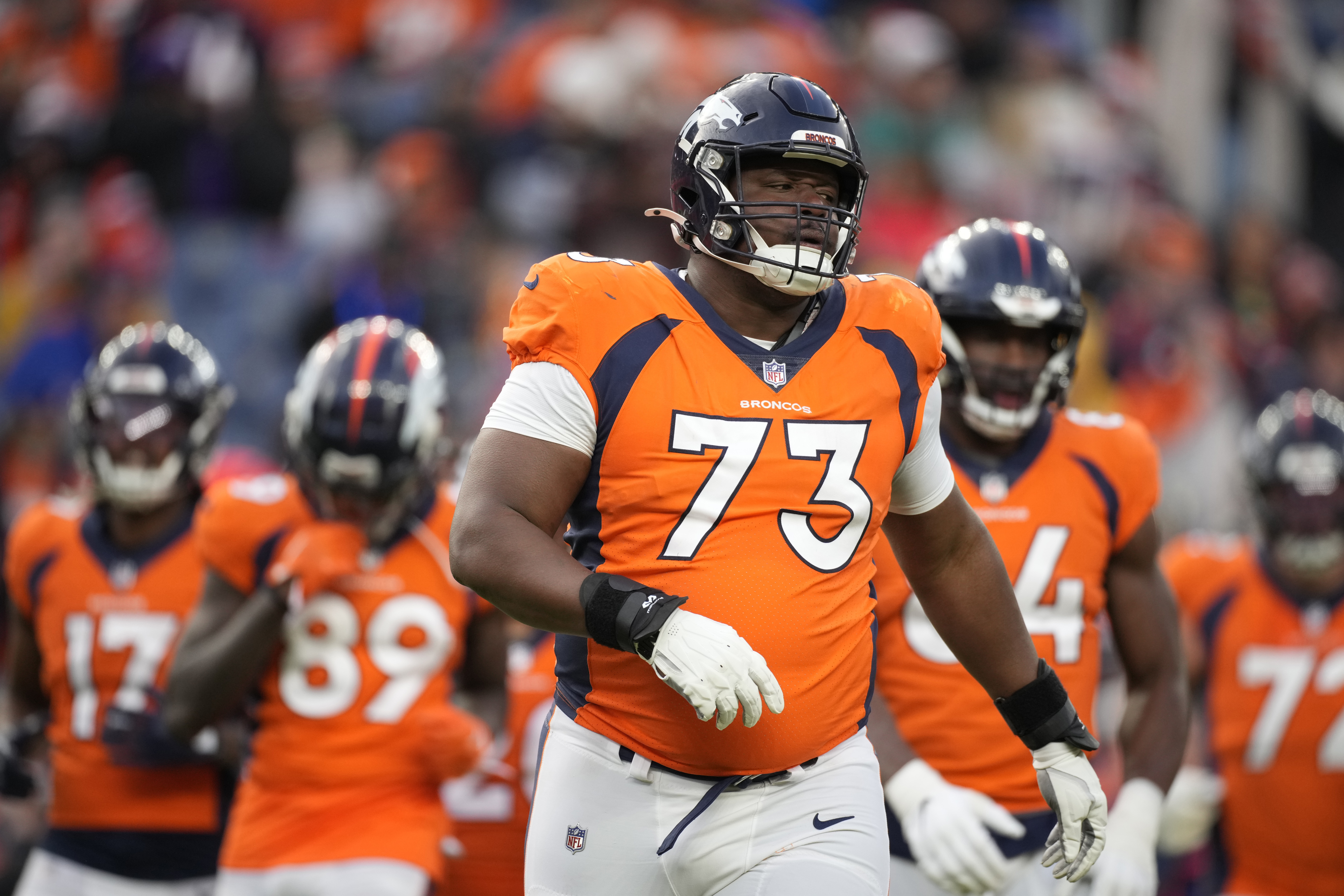 Ex-Broncos offensive tackle Cam Fleming re-signed to practice squad