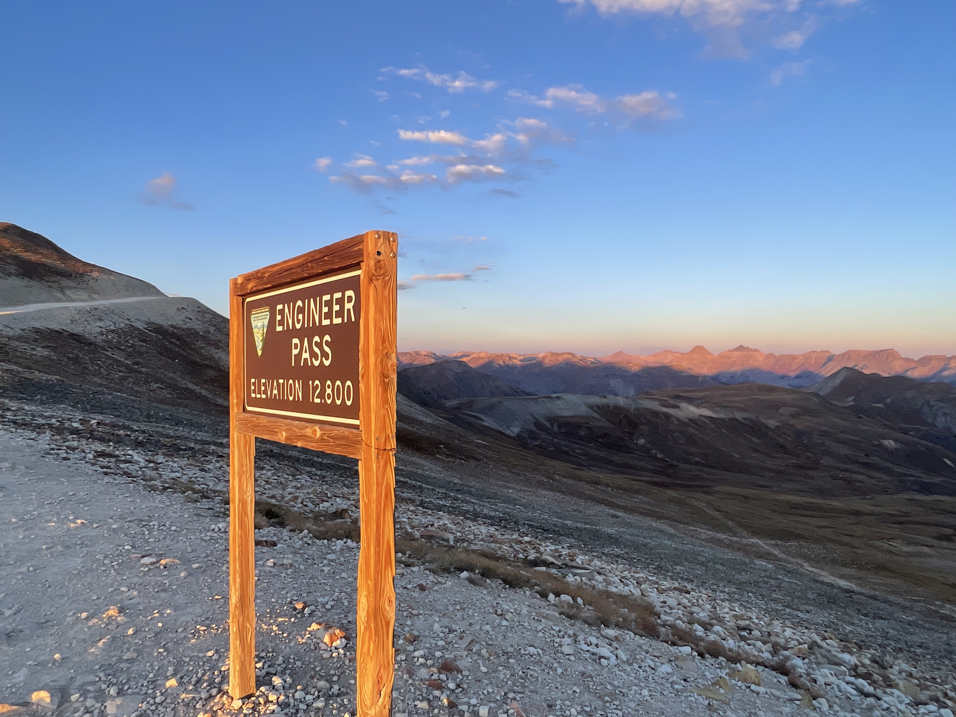 Engineer Pass, elevaton 12,800 feet, connects Silverton to Ouray and Lake City. The drive-up view of Uncompahgre and Wetterhorn Peak from American Flats is considered one of the best in Colorado. (CarolMcKinleyDenver Enterprise Reportercarol.mckinley@gazette.comhttps://denvergazette.com/content/tncms/avatars/5/c3/a0f/5c3a0fbe-1007-11ec-9e18-b7f42cfa4b0f.9565a0ce58866e86bcf18260621c2a46.png)