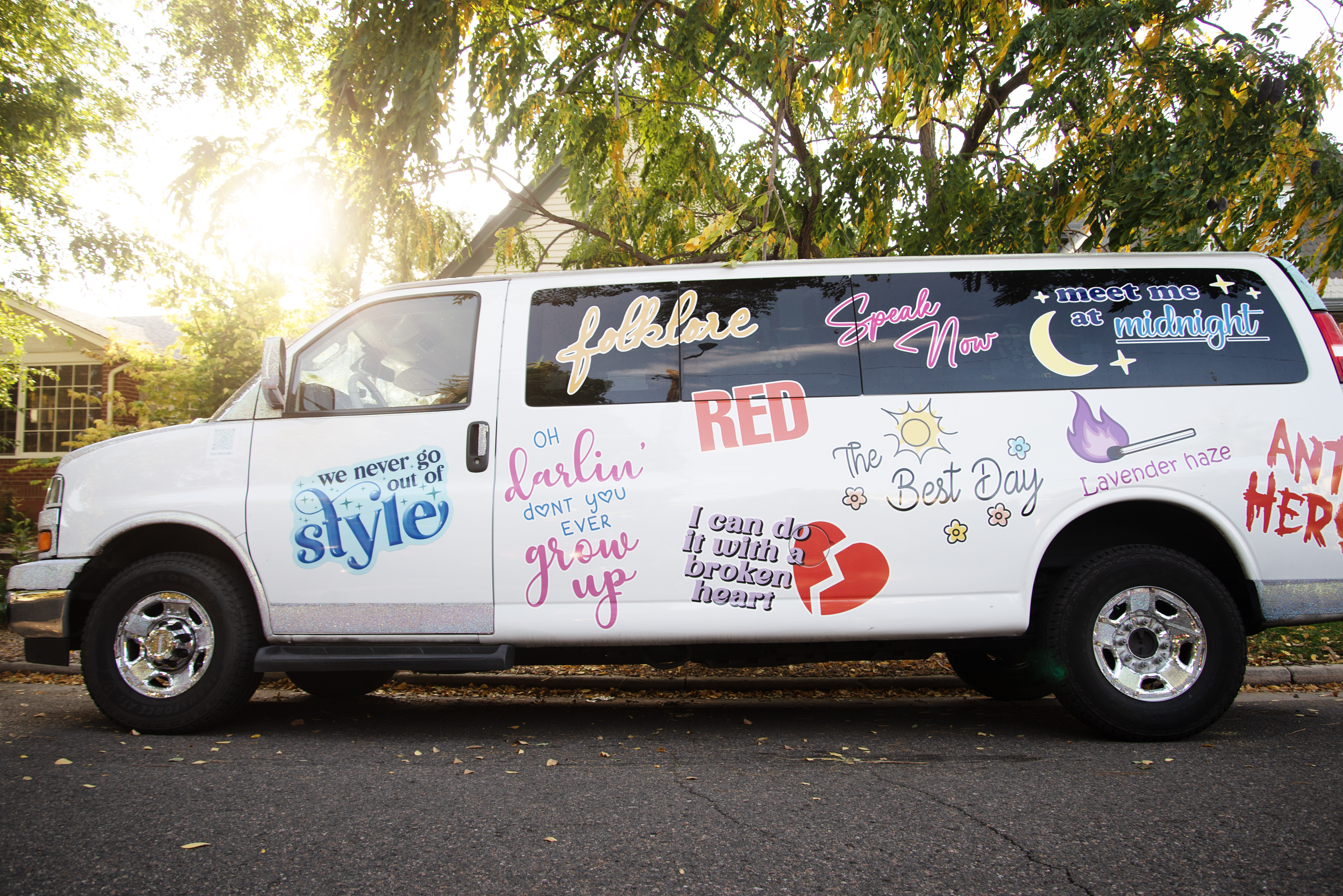 Mary-Katherine Fleming of Denver renovated the family van into