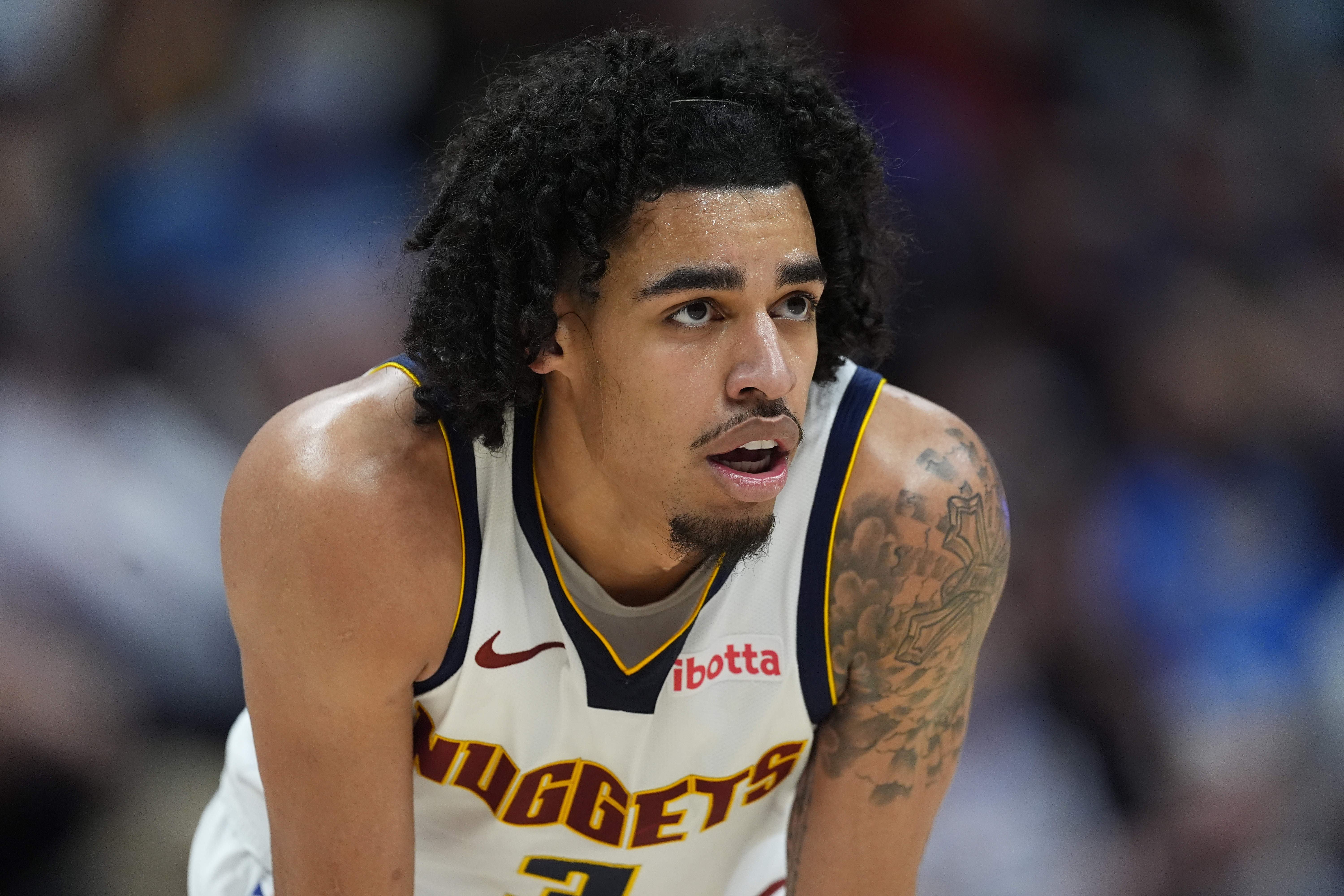 Nuggets notebook: Julian Strawther downplays preseason success; Peyton Watson’s hurt hamstring progressing