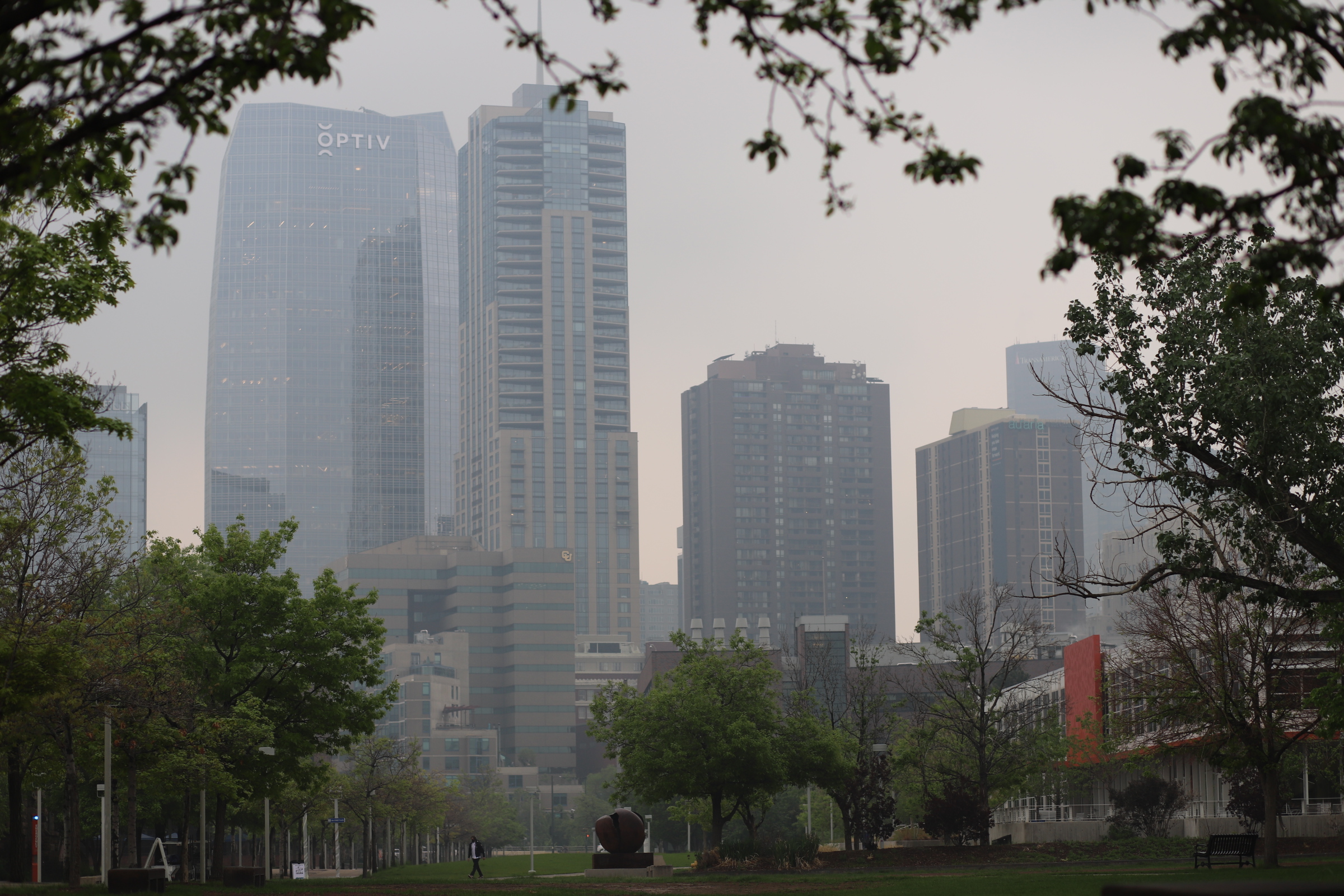 Denver weather: Haze, smoke accompany highs pushing 80 on Monday