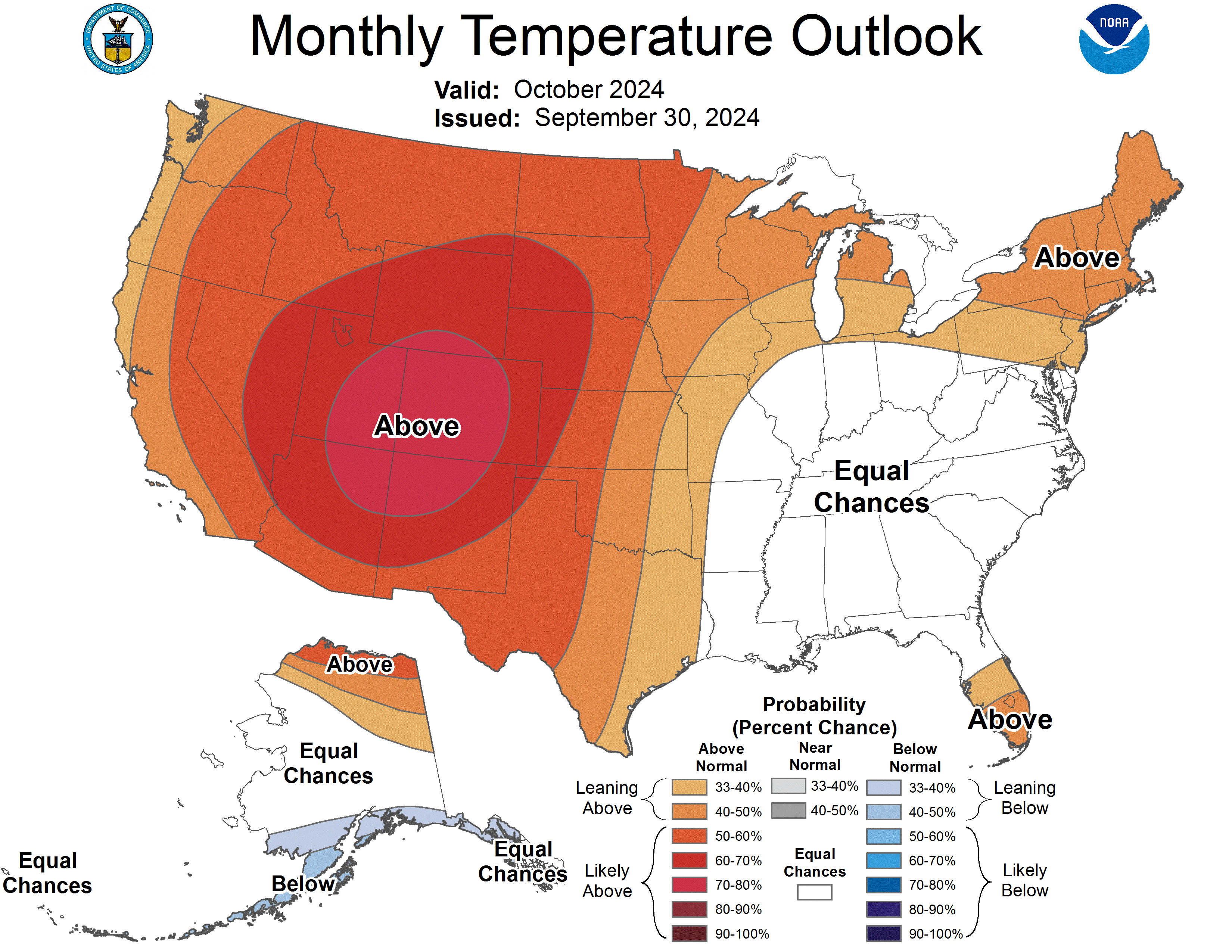 Map: National Weather Service.