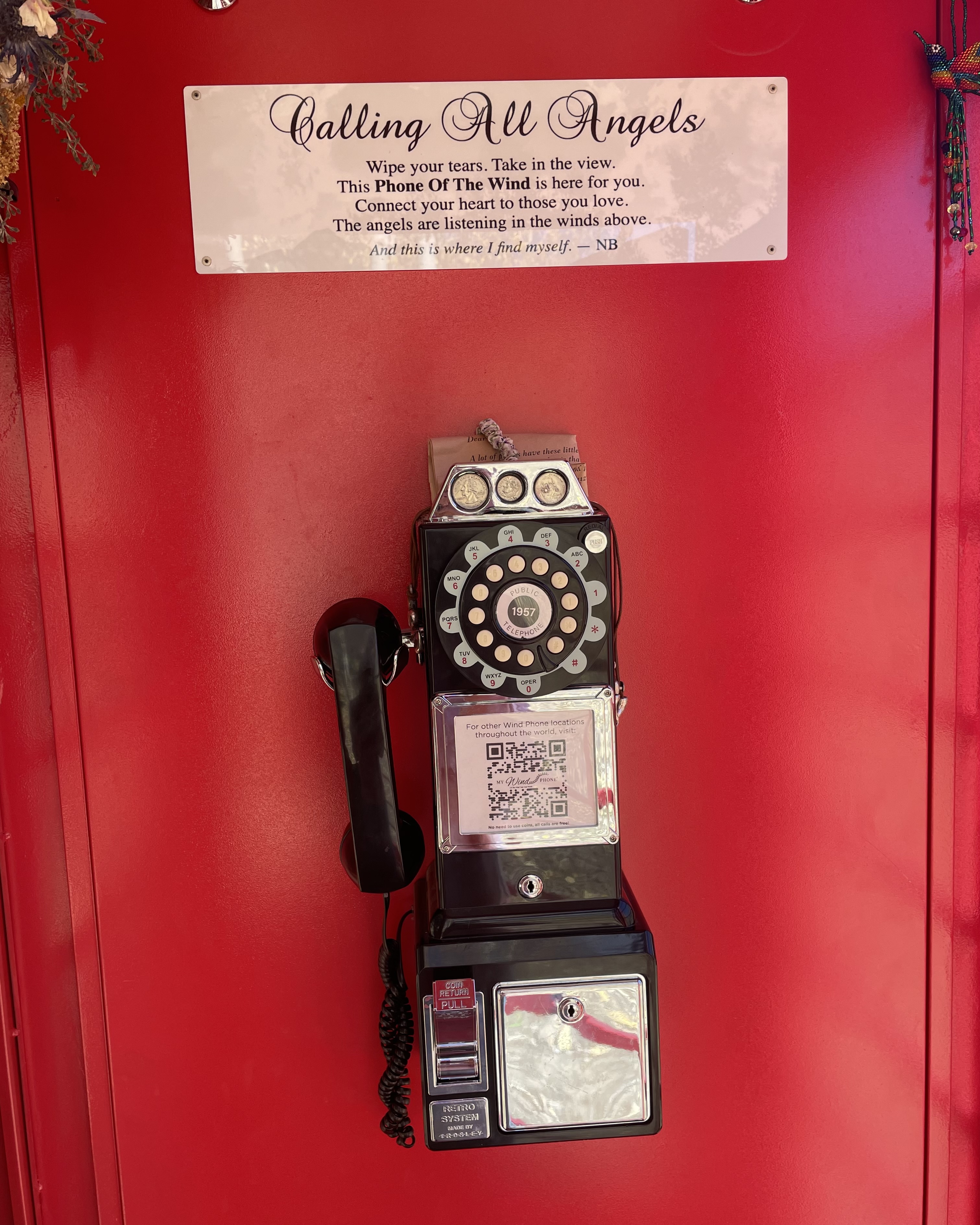 The big red phone booth was installed on a concrete foundation in Silverton's Hillside Cemetery as a memorial to Nancy Brockman, who died in August at the age of 61. (CarolMcKinleyDenver Enterprise Reportercarol.mckinley@gazette.comhttps://denvergazette.com/content/tncms/avatars/5/c3/a0f/5c3a0fbe-1007-11ec-9e18-b7f42cfa4b0f.9565a0ce58866e86bcf18260621c2a46.png)