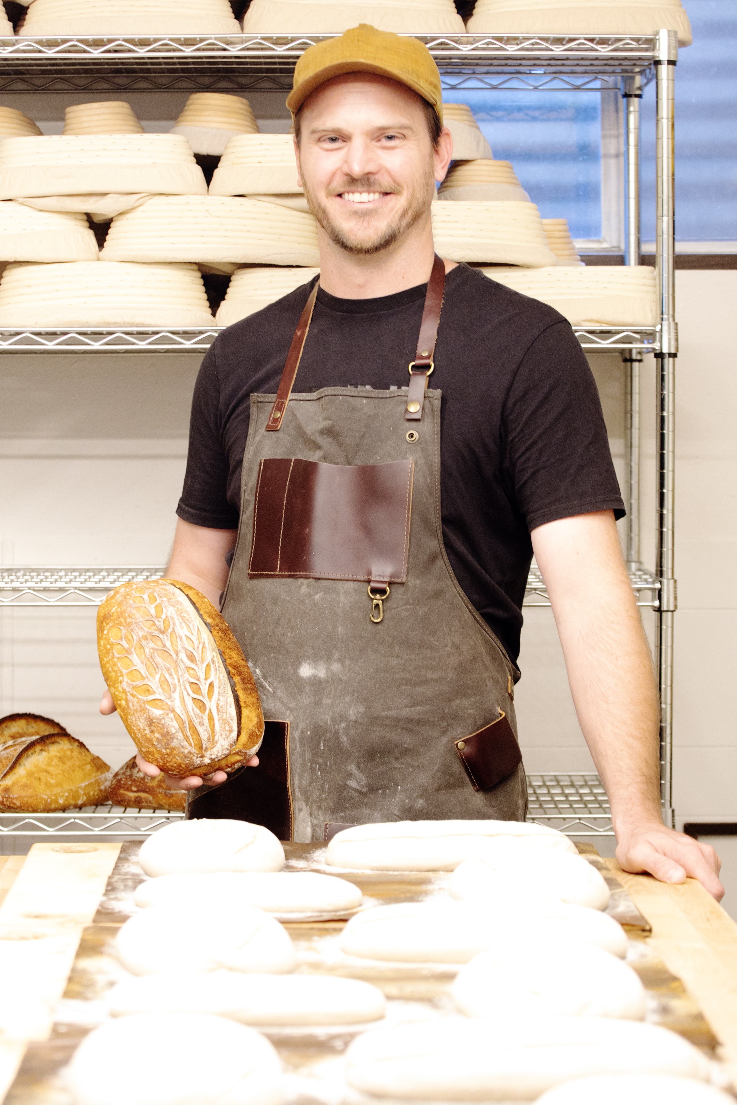Jeff Nixon, who won the bread category at last year's inaugural Denver Bake Fest, started his cottage bakery 'Spruce House Bread' out of his house after picking up baking sourdough through online videos during the pandemic. (TomHellauerMultimedia Producertom.hellauer@denvergazette.comhttps://denvergazette.com/content/tncms/avatars/f/9e/622/f9e6228a-3b6b-11ed-bf10-fbb71fa8e421.f54b911252c540f1d61709edc4727a39.png)