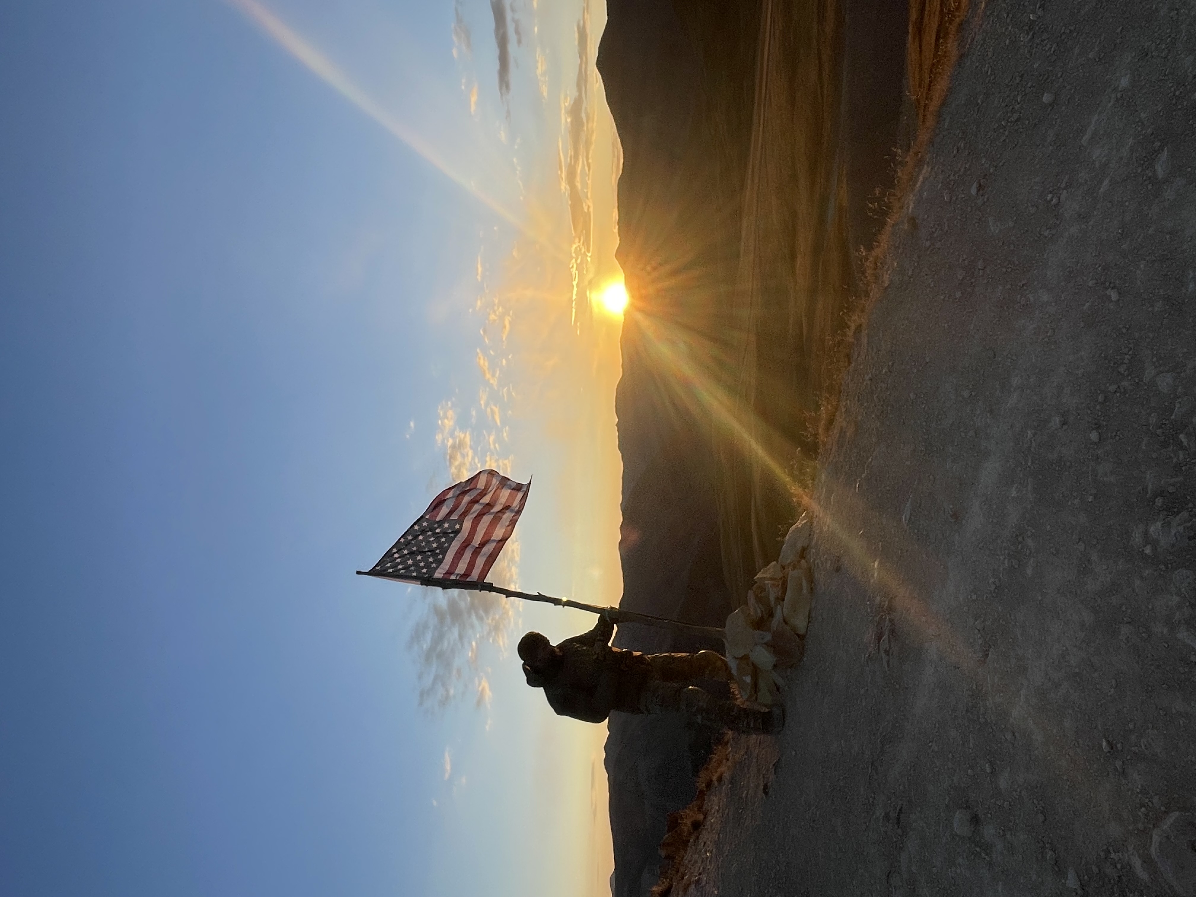 The American flag on Engineer Pass looks over the San Juan Mountain range. Army veteran Jimmy Keene II changes it out every week to keep it from getting damaged. (CarolMcKinleyDenver Enterprise Reportercarol.mckinley@gazette.comhttps://denvergazette.com/content/tncms/avatars/5/c3/a0f/5c3a0fbe-1007-11ec-9e18-b7f42cfa4b0f.9565a0ce58866e86bcf18260621c2a46.png)