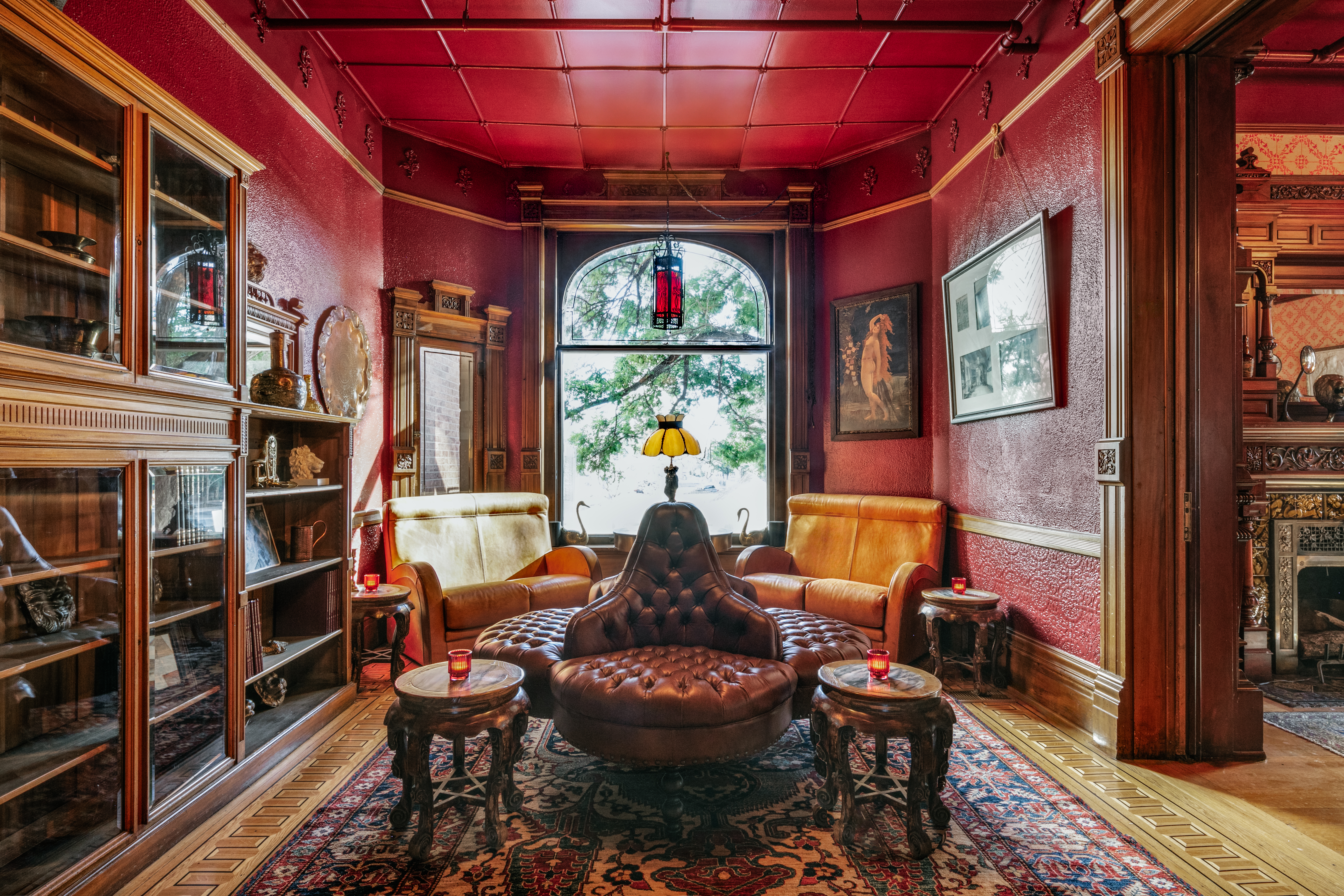 The Urban Cowboy hotel in Denver's Capitol Hill neighborhood occupies the historic George Schleier Mansion. (Ben Fitchett)