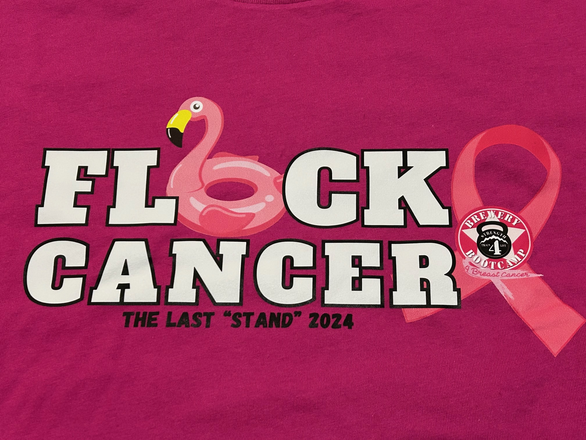 Brewery Boot Camp for Breast Cancer 2024 participants got this T-shirt for participating in the workout/beer festival in Centennial Oct. 5, 2024. (DennisHuspeniCity Editordennis.huspeni@gazette.comhttps://denvergazette.com/content/tncms/avatars/c/5a/fbd/c5afbd32-5030-11eb-bdef-030d9de52a9e.779683cee495ffe64766291c251a8894.png)