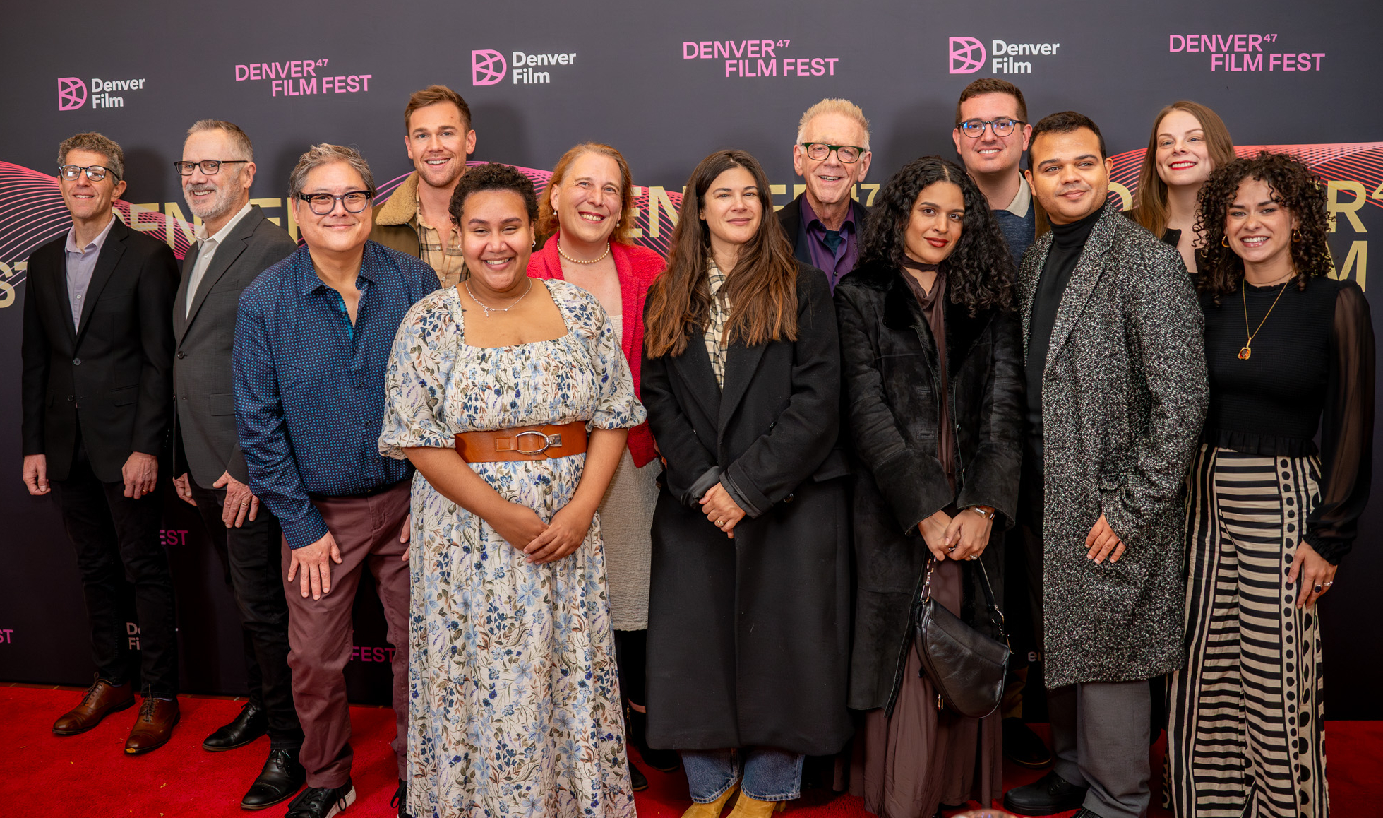 These are the jurors who decided the category winners at the conclusion of the 2024 Denver Film Festival. Photographed on Nov. 9, 2024. (BEAU NGU/DENVER FILM)