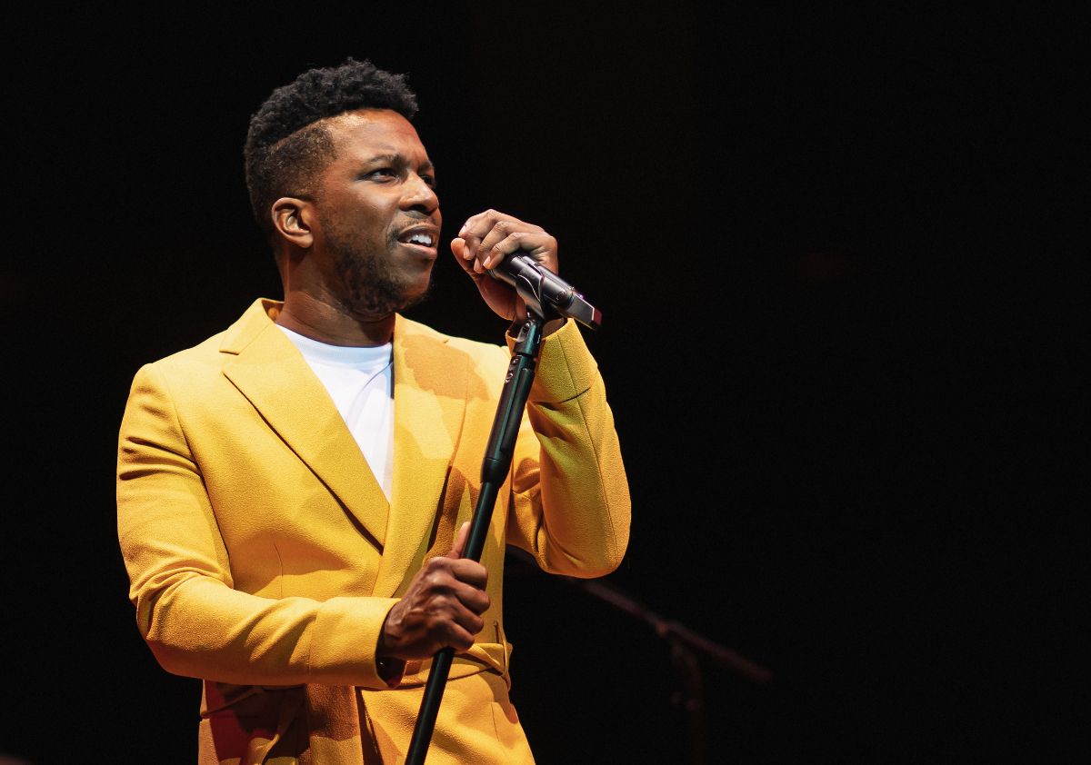 Leslie Odom Jr. was joined by the Colorado Symphony Orchestra in April 2022 at Boettcher Concert Hall.