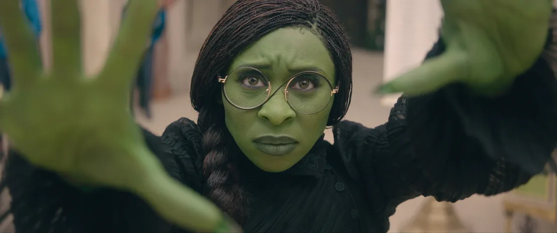 Cynthia Erivo in the film 'Wicked,