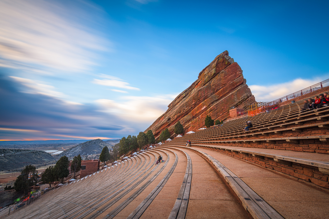 Red Rocks Amphitheatre. Photo Credit: Sean Pavone (iStock). (Sean Pavone)
