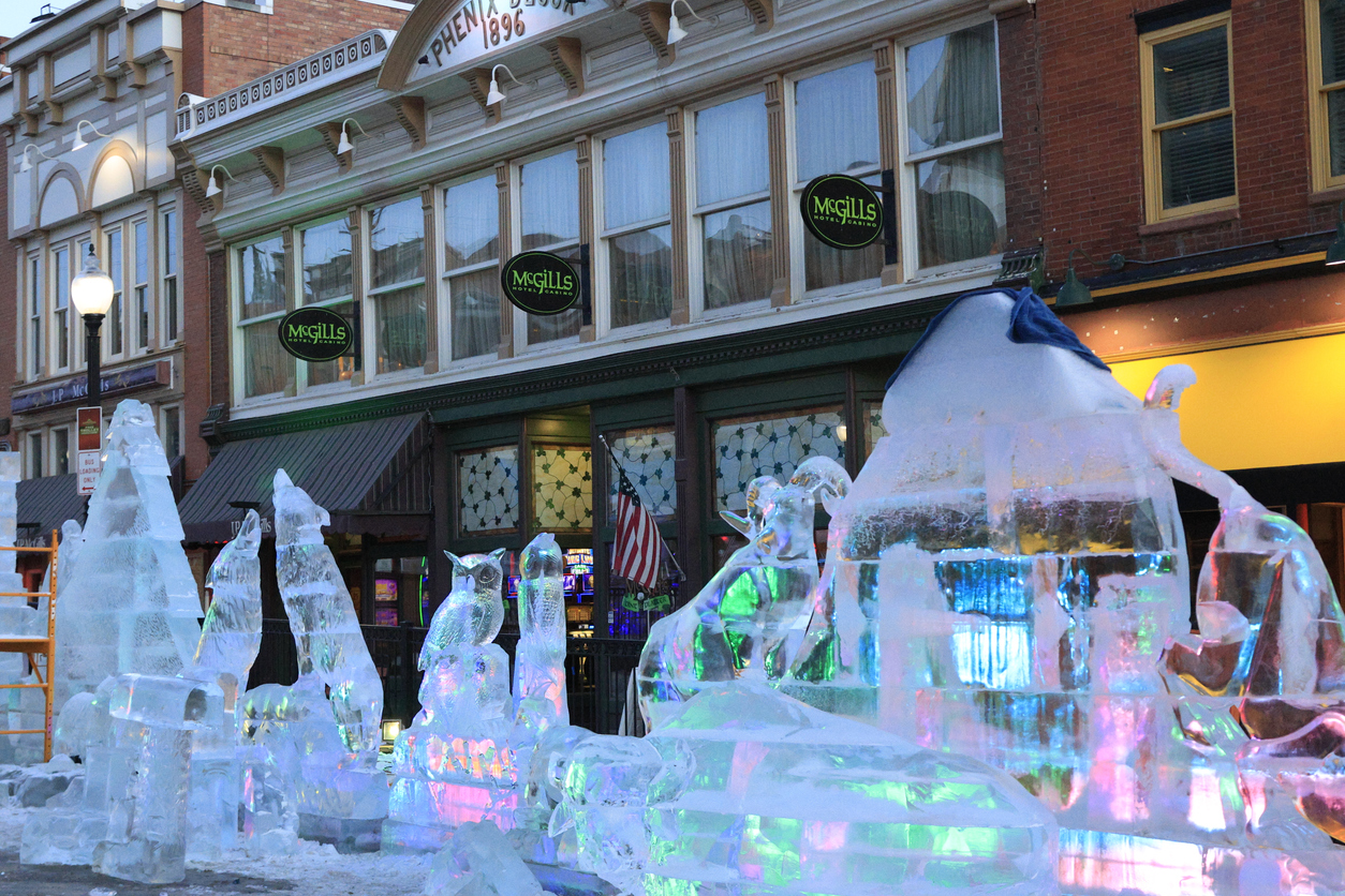 2024 Cripple Creek Ice Festival. Photo Credit: SWKrullImaging (iStock). (SWKrullImaging)