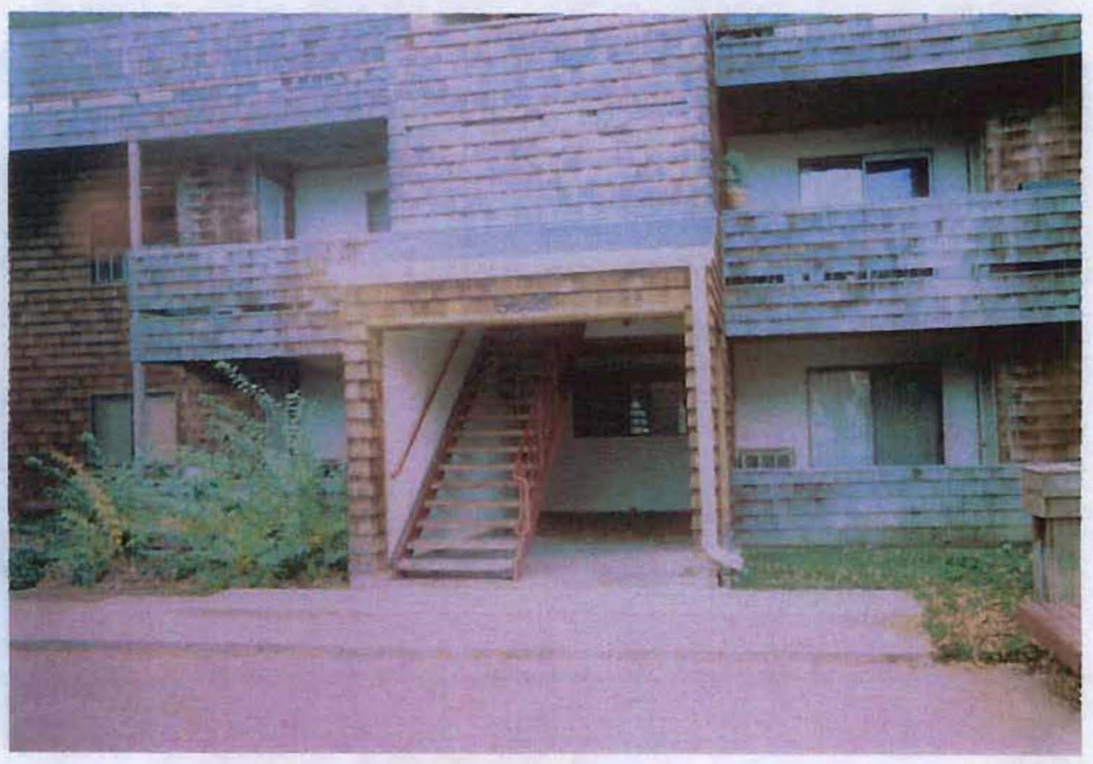The exterior of the building where Marty Grisham lived. (Provided by Michael Clark's attorney)