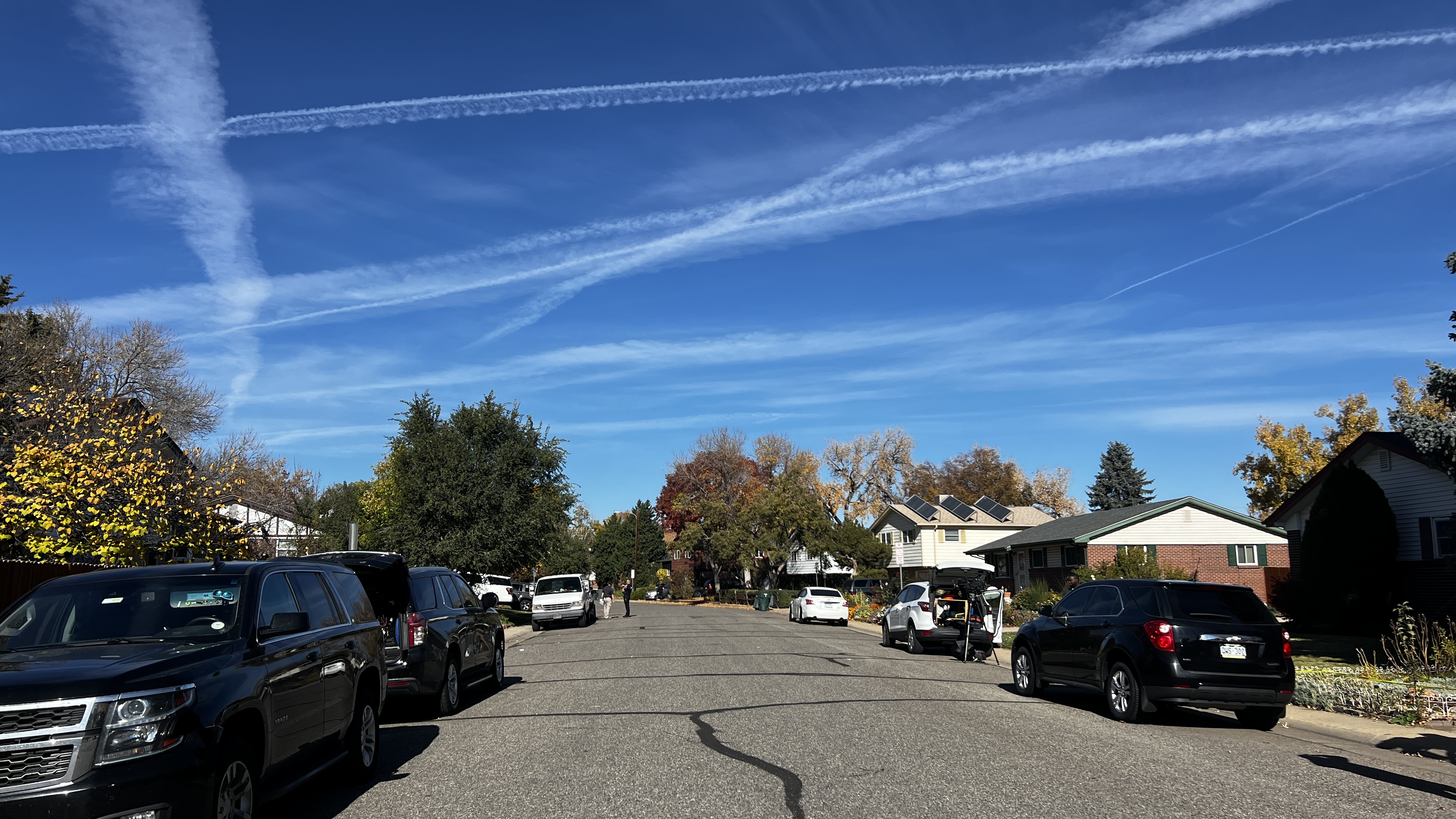 Three people were killed and several more were injured in a shooting in the 200 block of Belford Drive in Northglenn, Nov. 1, 2024. (Deborah Grigsby, The Denver Gazette)