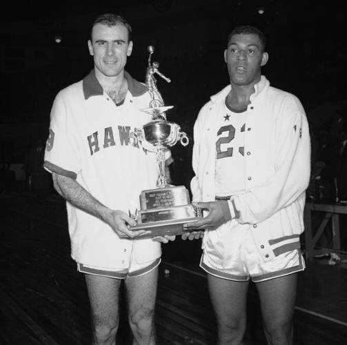 Bob Pettit and Elgin Baylor