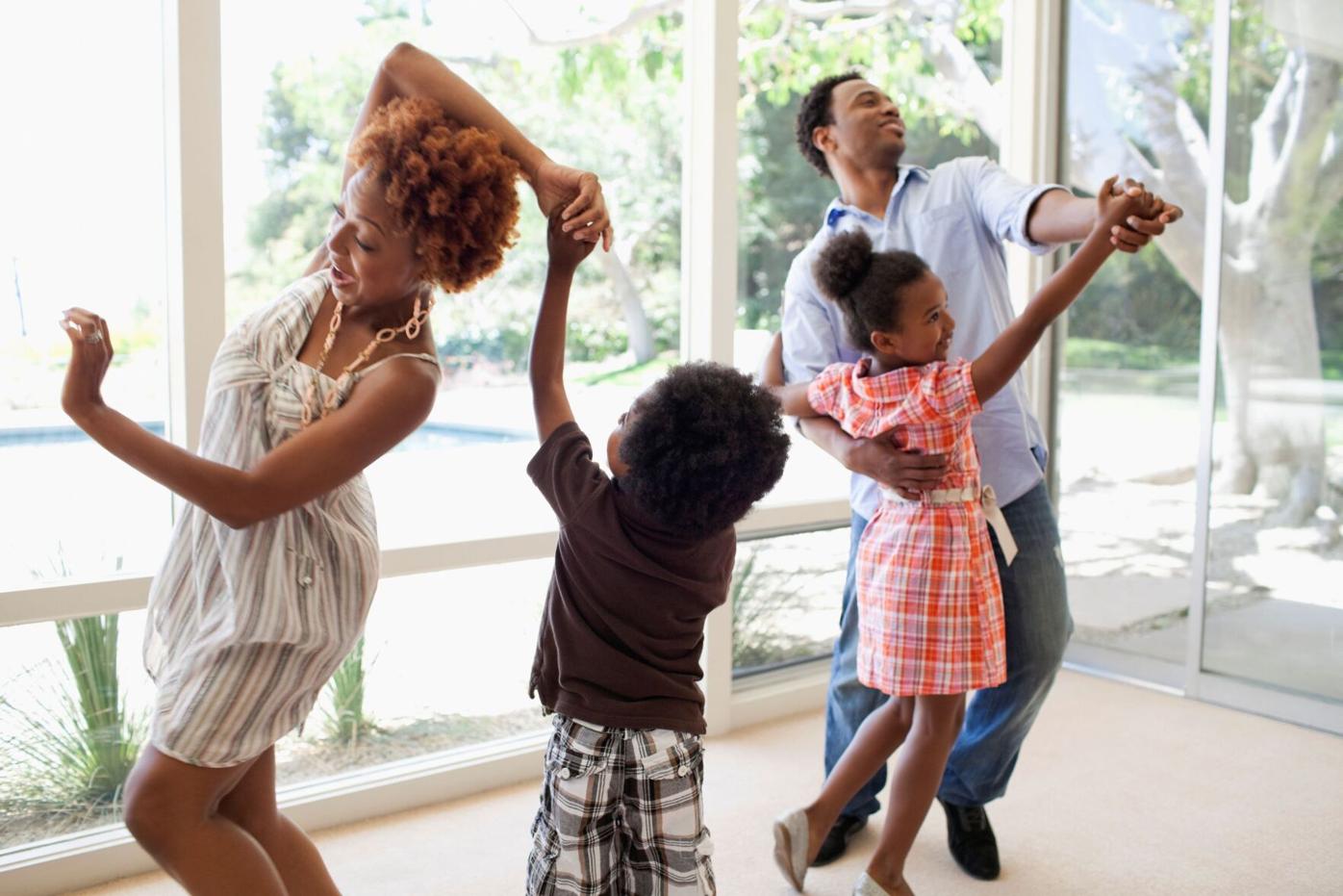 Photo of family dancing resized image