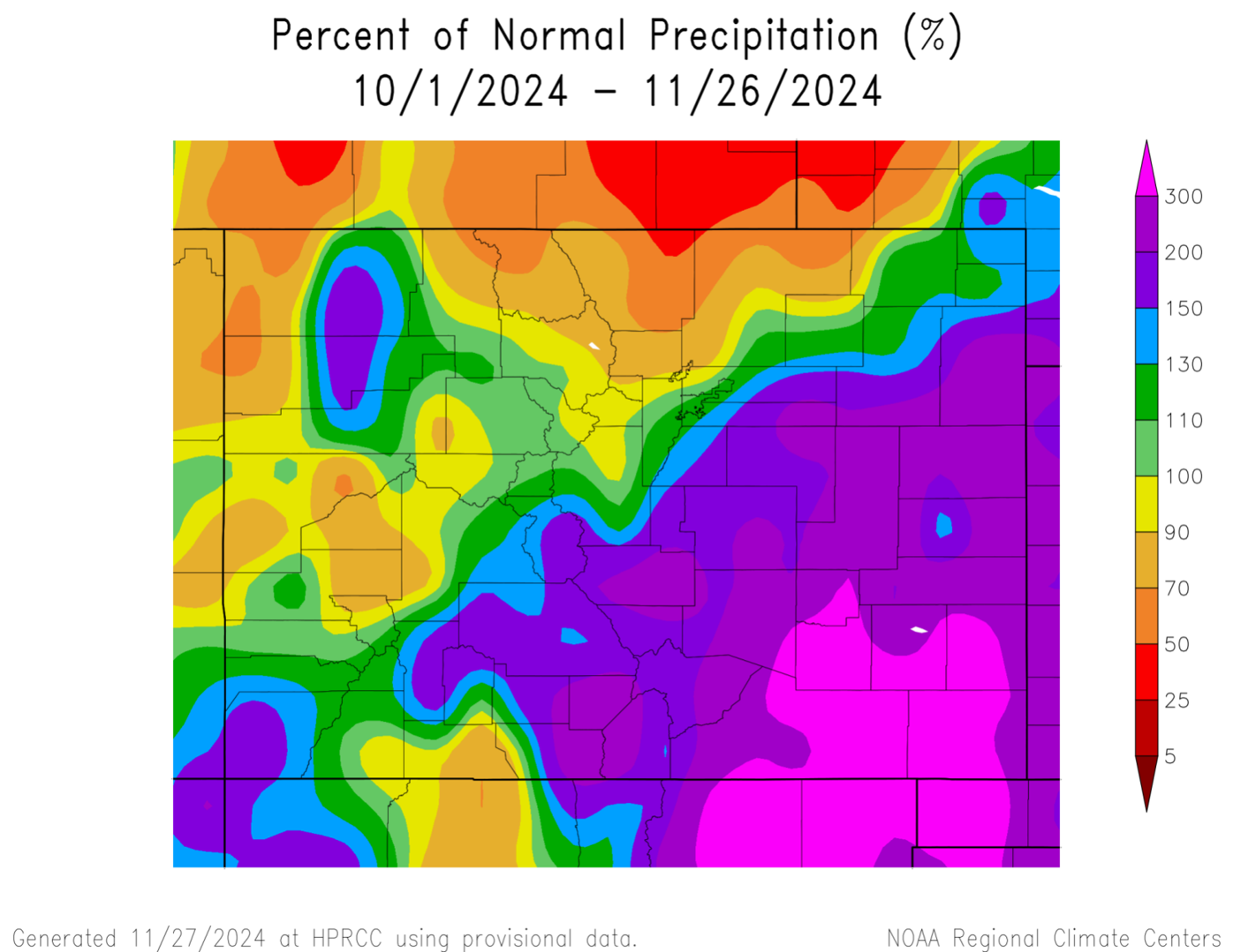 Record-setting November snowstorm brings some drought relief to Colorado