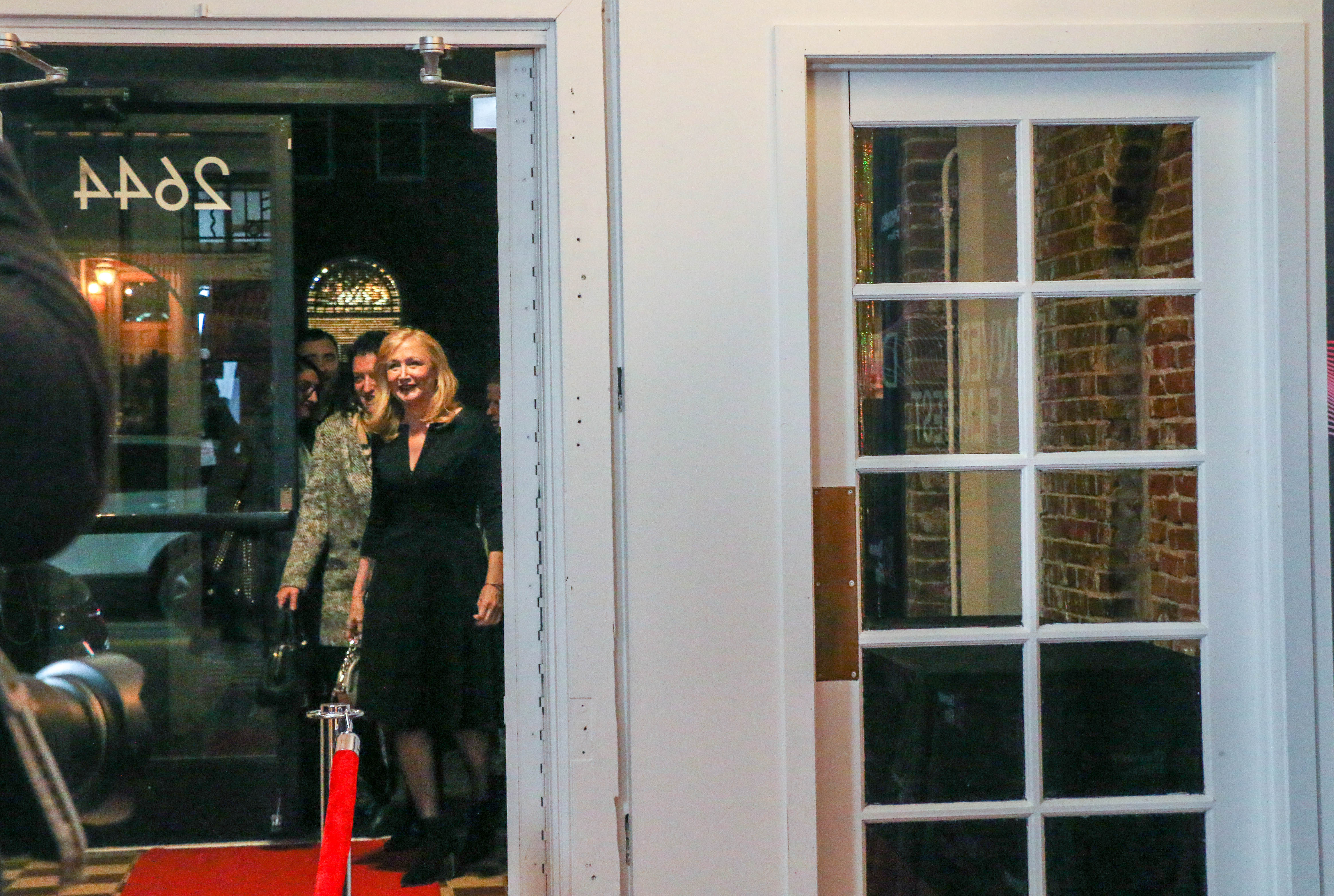 Patricia Clarkson arrives at the MCA Denver's Holiday Theater on Nov. 2, 2024, where she was awarded Denver Film's John Cassavetes Award for trailblazing film artists. (JOHN MOORE/DENVER GAZETTE)