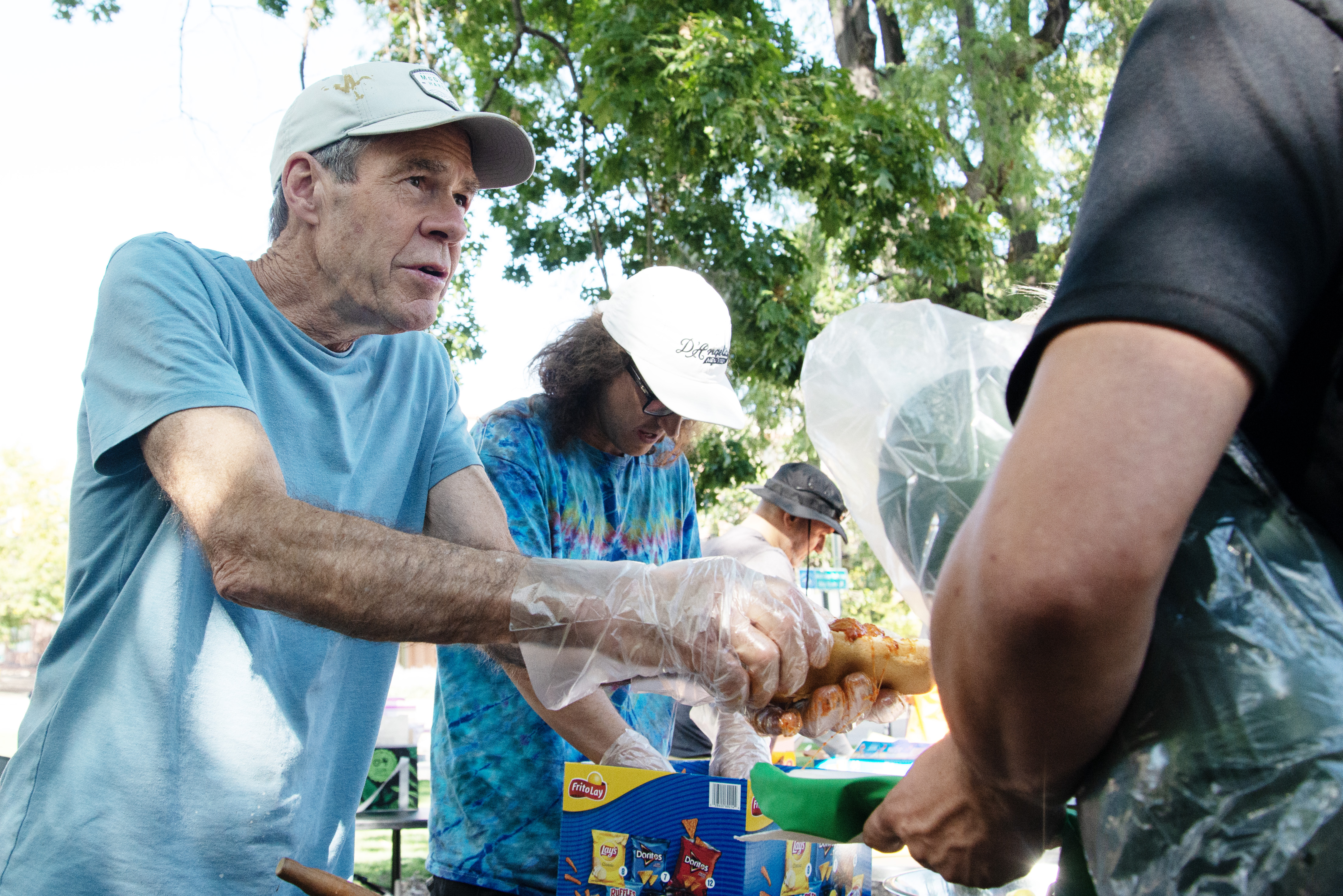 Bill Briggs and other members of Streetscape Boulder, a local nonprofit, hand out food, clothing and other essential items to the needy in downtown Boulder, Colo. on Friday, Oct. 27, 2024. (TomHellauerMultimedia Producertom.hellauer@denvergazette.comhttps://denvergazette.com/content/tncms/avatars/f/9e/622/f9e6228a-3b6b-11ed-bf10-fbb71fa8e421.f54b911252c540f1d61709edc4727a39.png)