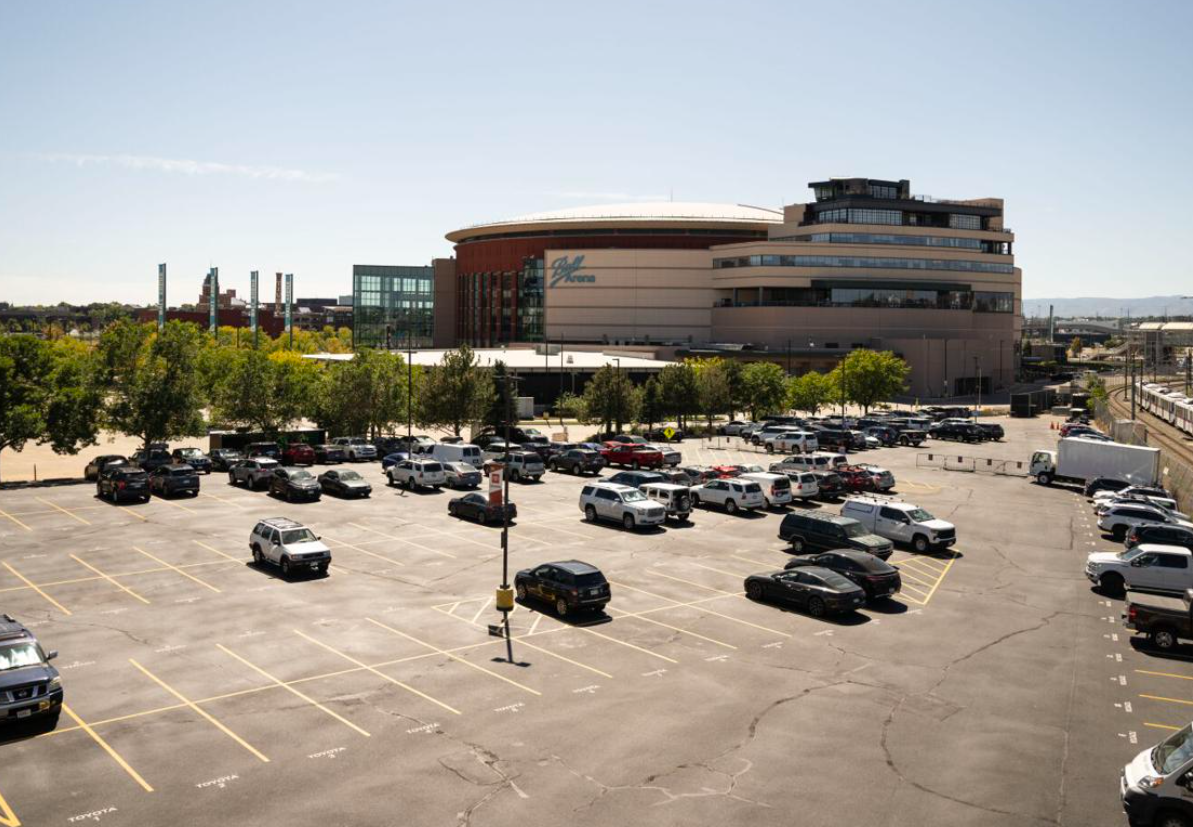 Ball Arena. Photo: Stephen Swofford, Denver Gazette.