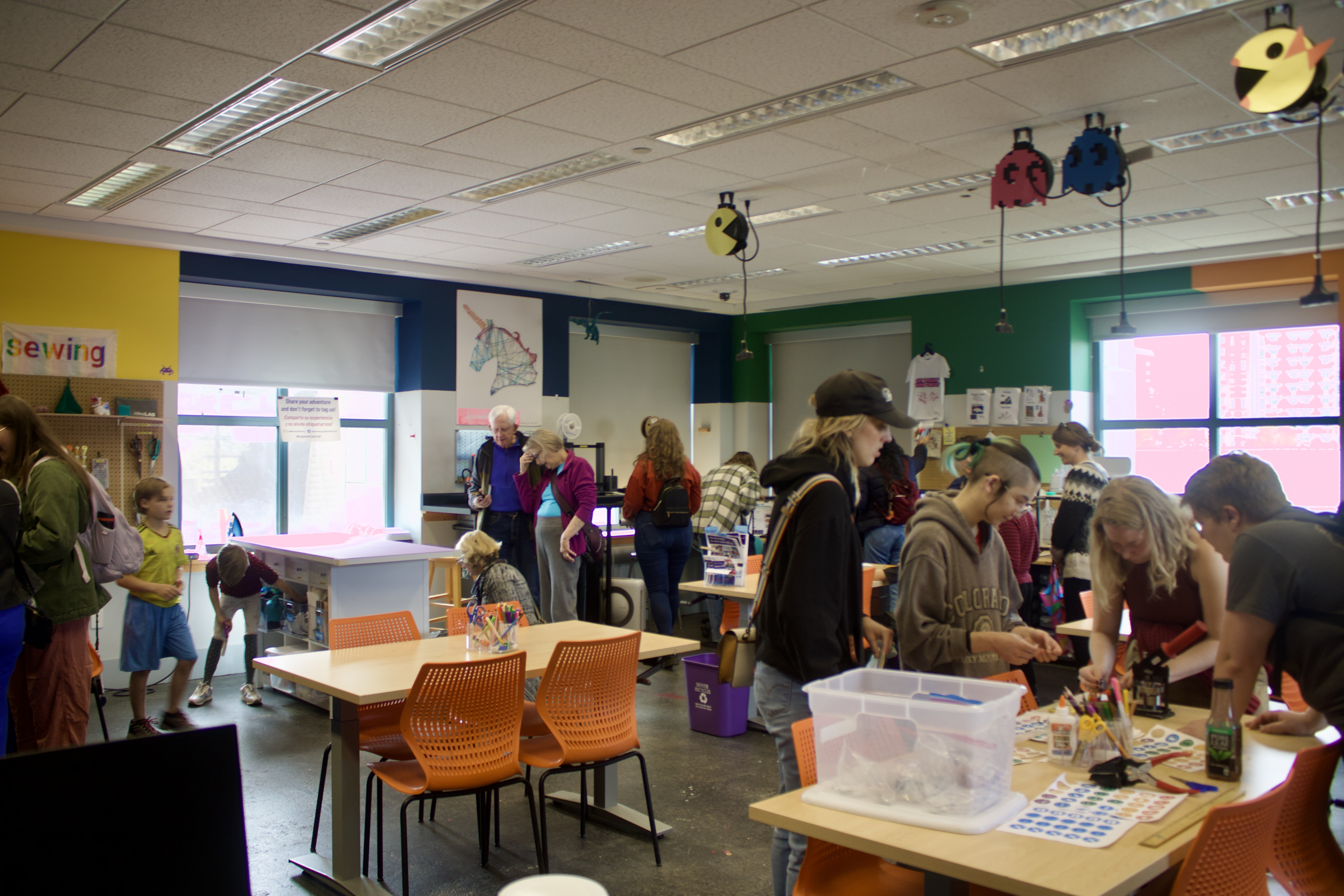Library patrons visit the crafts room that features a sound studio, sewing machines, arts and craft materials and more during the grand reopening of the Denver Central Library on Sunday, Nov. 3 in Denver, Colorado. (NoahFestensteinCity Government Reporternoah.festenstein@denvergazette.comhttps://denvergazette.com/content/tncms/avatars/9/f0/326/9f032698-379f-11ee-8053-8bacbed4931f.60984dba383441d9647e0e740a08a8e6.png)