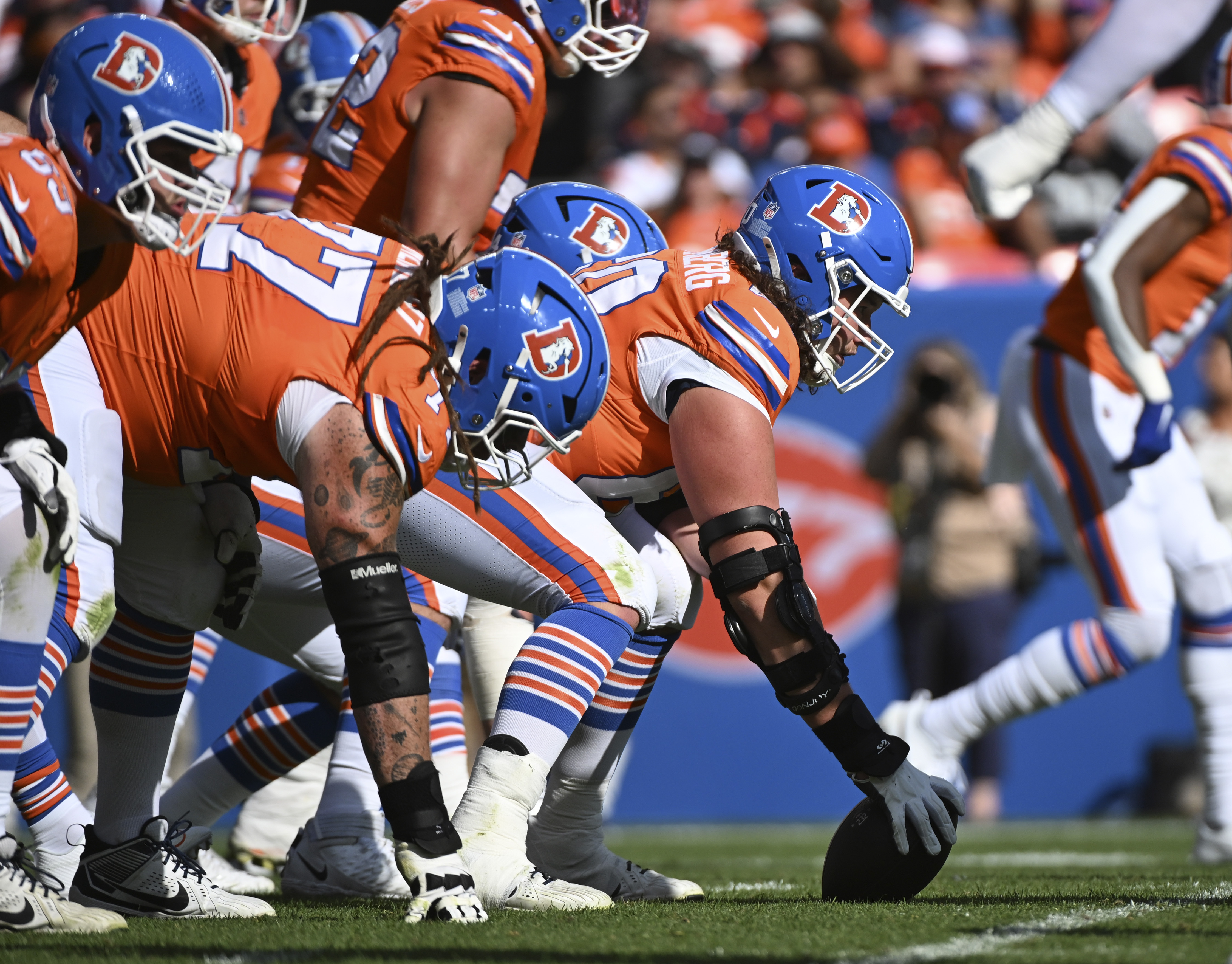Luke Wattenberg settling in as Broncos starting center: ‘He’s such a great communicator’