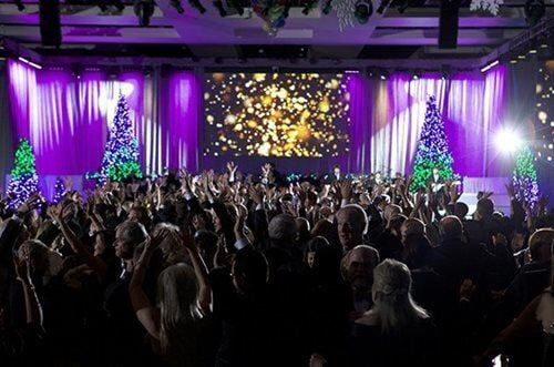 The Broadmoor offers two New Year’s Eve celebrations — a dinner and gala at the hotel and a dance party at the International Center. Courtesy The Broadmoor