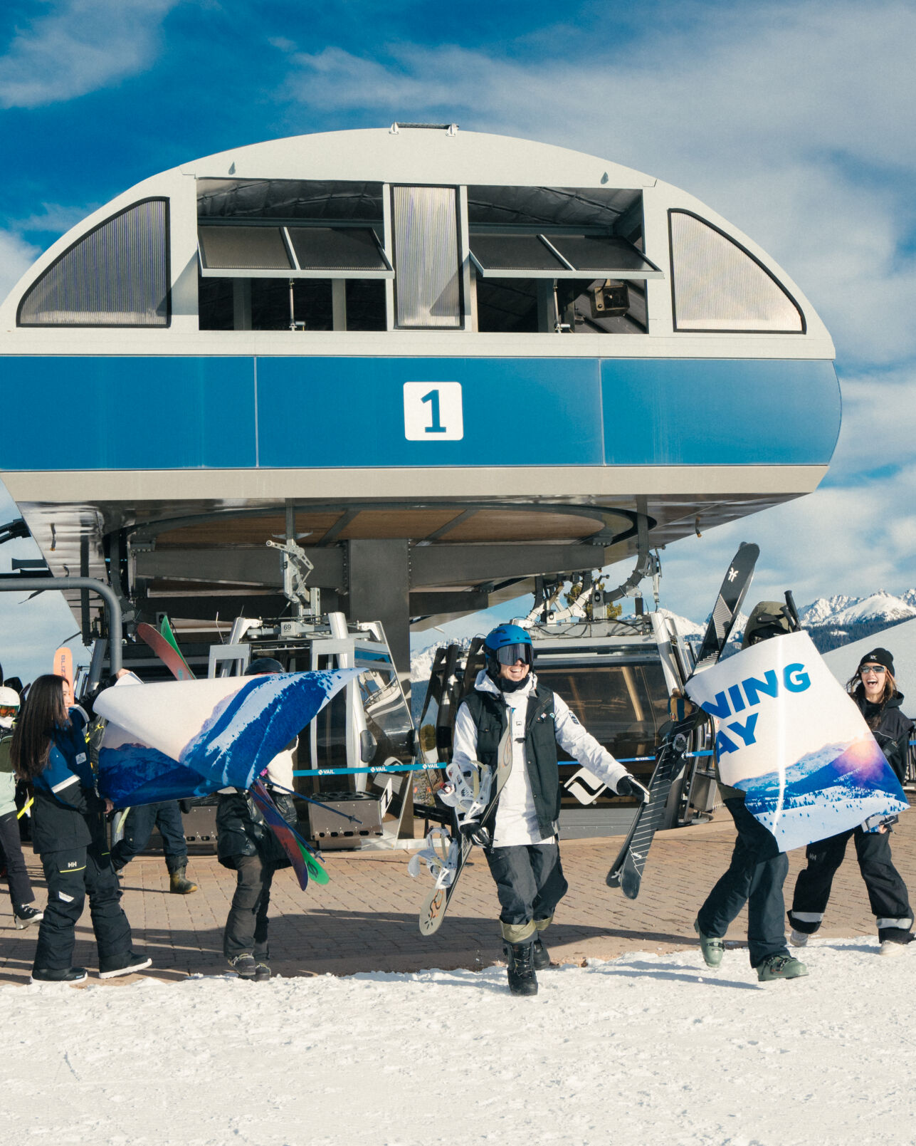 Opening day at Vail November 15, 2024