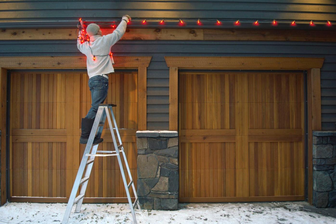 At Home: Hang up your pride and let the pros hang the holiday lights
