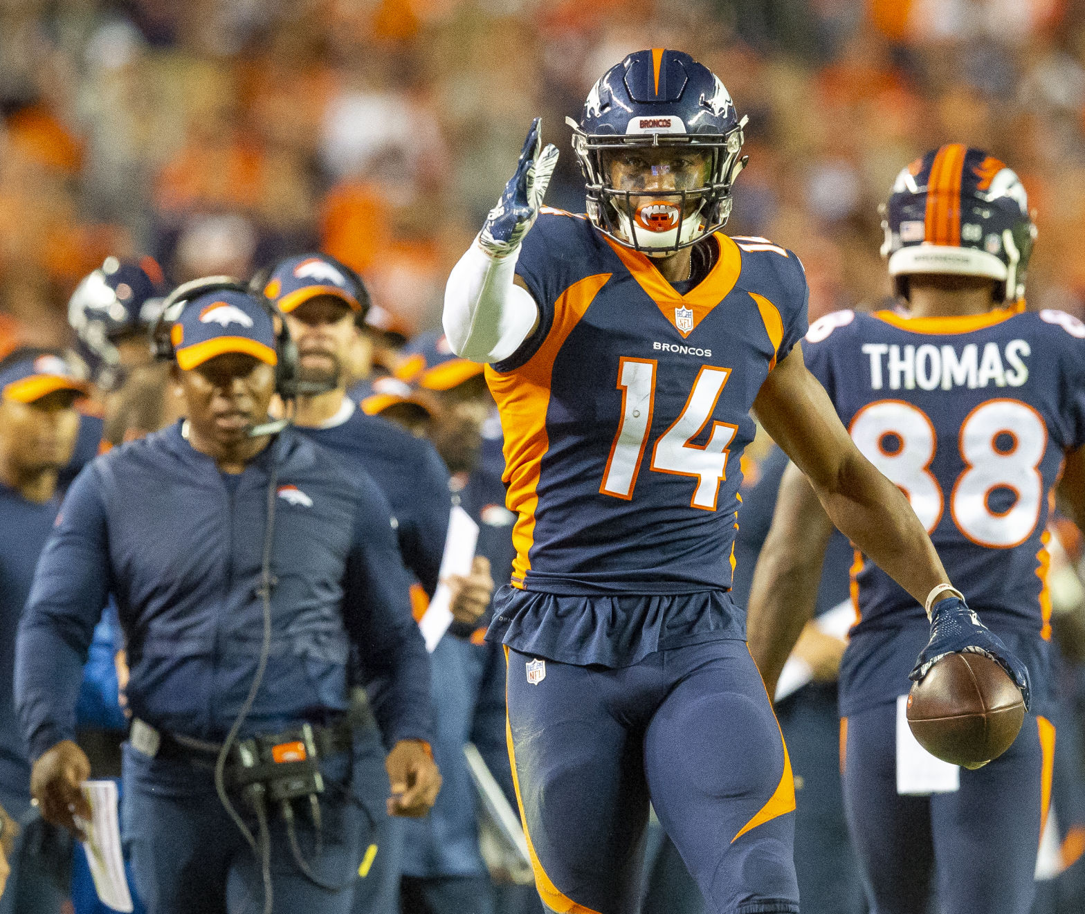 Broncos ‘amped up’ to play first Monday Night Football game at home with fans since 2018