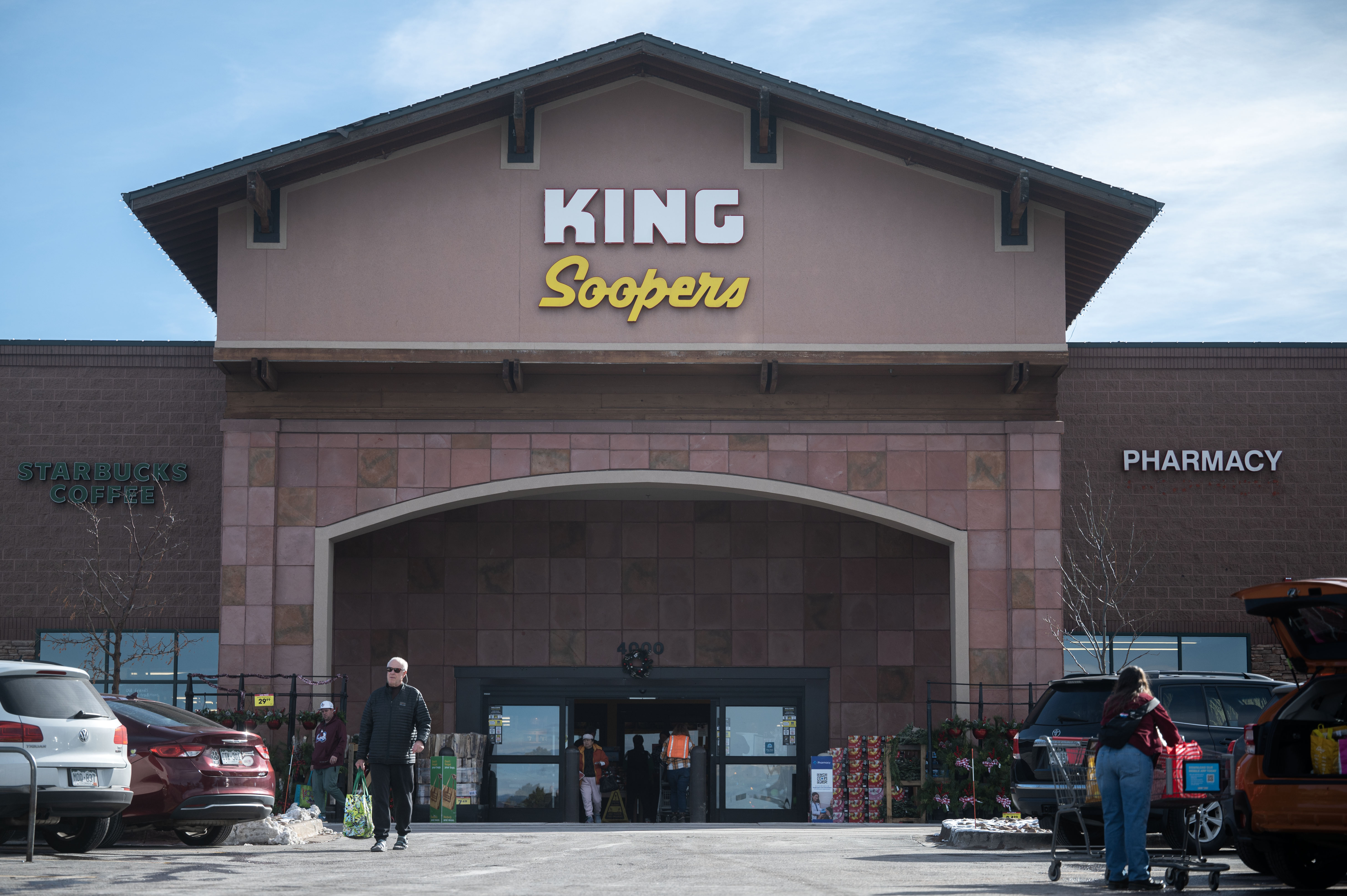 Shoppers exit a King Sooners in Highlands Ranch on Wednesday, Dec. 11, 2024. Safeway’s parent company Albertsons announced on Wednesday it is backing out of its agreement with Kroger, operator of the state’s King Soopers and City Market stores. (Stephen Swofford, Denver Gazette) (StephenSwoffordPhotographerstephen.swofford@gazette.comhttps://secure.gravatar.com/avatar/1ddcaf11c5d70eaa58546ddc4e038687?d=mm&r=g)