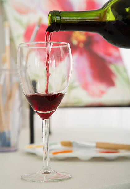 Relax at the Paint and Wine Party tonight at Sipping N' Painting Highland, Denver (Getty Images)