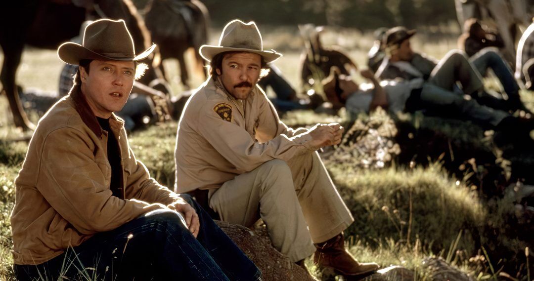 Christopher Walken and Rubén Blades in Robert Redford's 1988 classic film