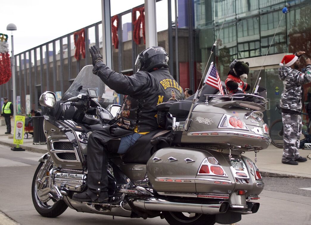 A Harley Davidson motorcycle rider rolls in with a teddy bear in the backseat while donating toys during the 39th annual Harley Toy Run at Children's Hospital Colorado on Sunday, Dec. 8 in Aurora, Colorado. (NoahFestensteinCity Government Reporternoah.festenstein@denvergazette.comhttps://denvergazette.com/content/tncms/avatars/9/f0/326/9f032698-379f-11ee-8053-8bacbed4931f.60984dba383441d9647e0e740a08a8e6.png)