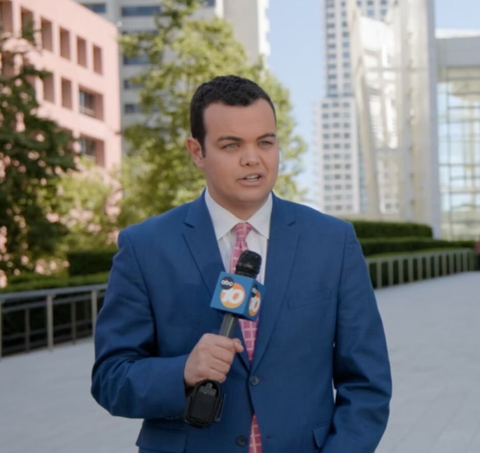 Spencer Soicher, an award-winning journalist, reports on location during his time with ABC 10News in San Diego. Soicher is now set to join the 9NEWS team in Denver, continuing his family's legacy in Colorado journalism. (SpencerSoicher.com)