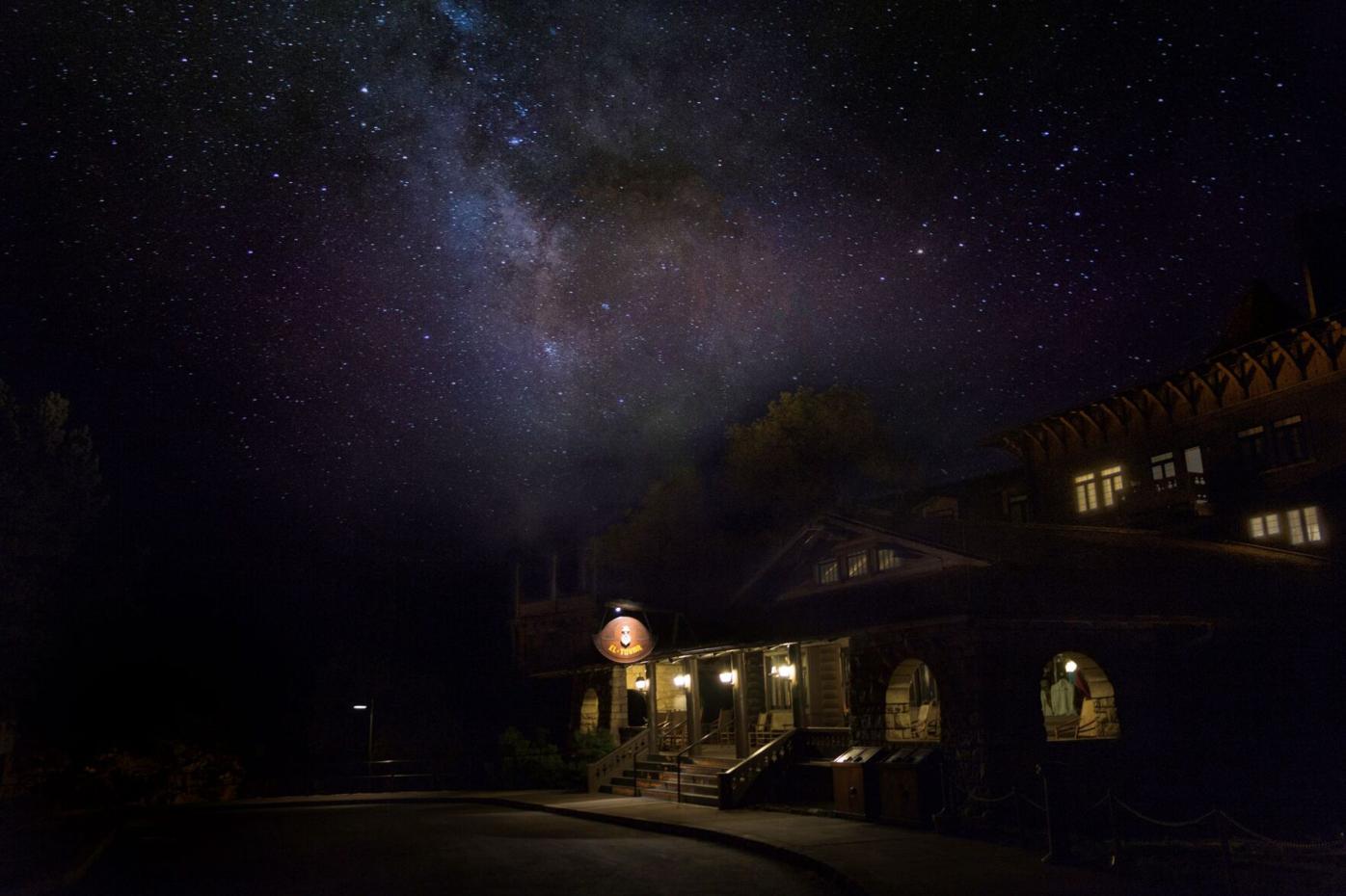 The Milky Way at the El Tovar Image
