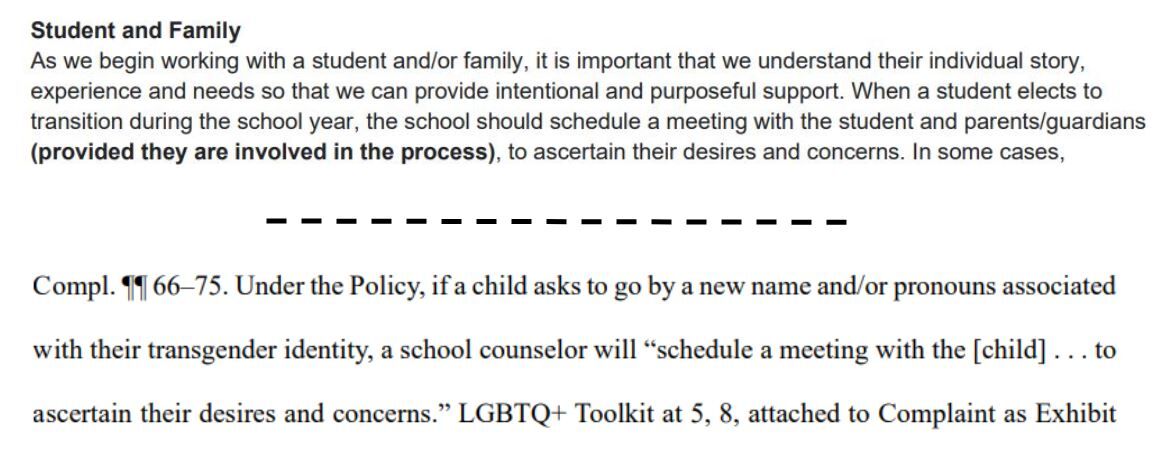 Gender Identity Policies